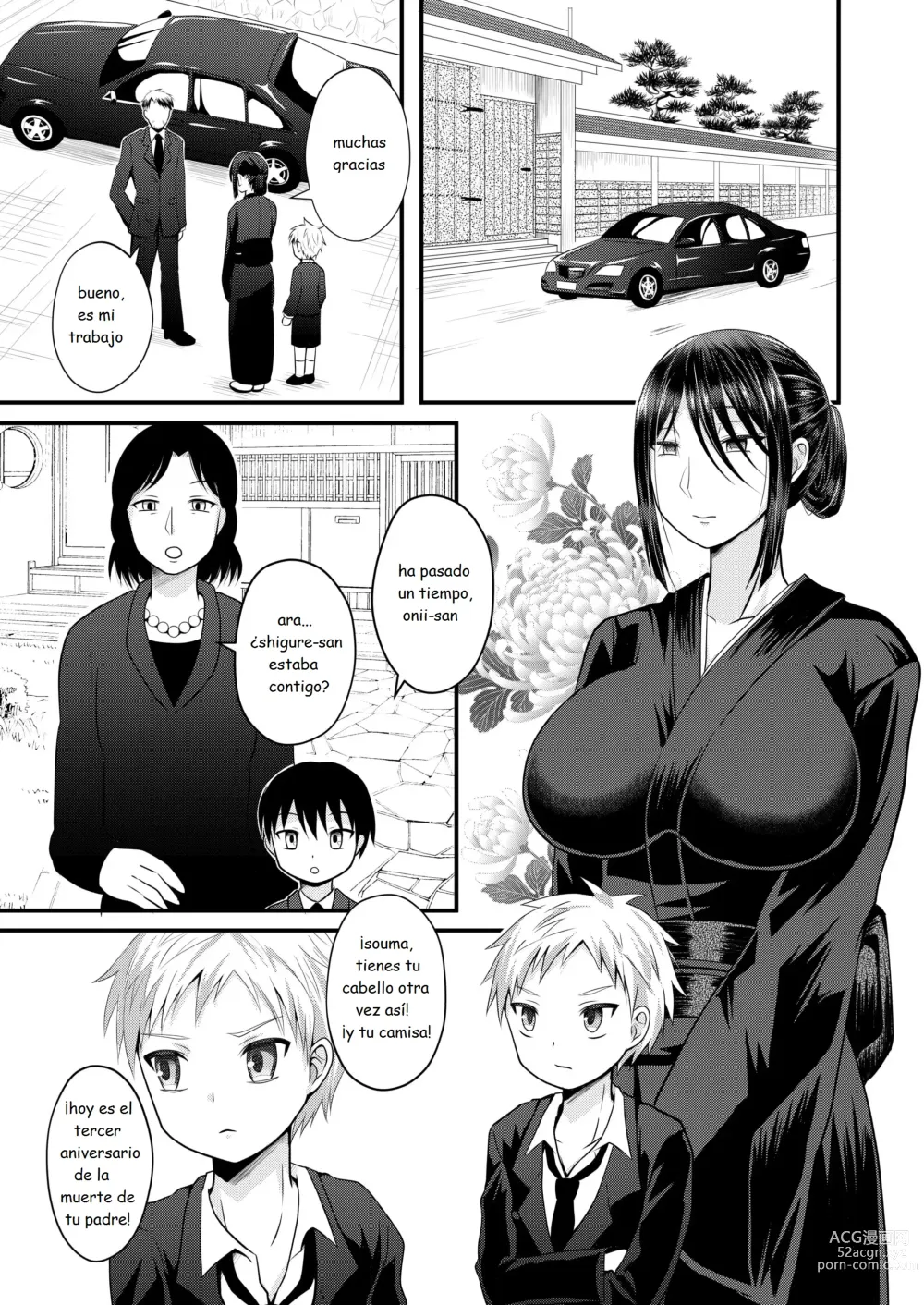 Page 2 of doujinshi Akogare no Hito wa Naki Chichi no Mekake