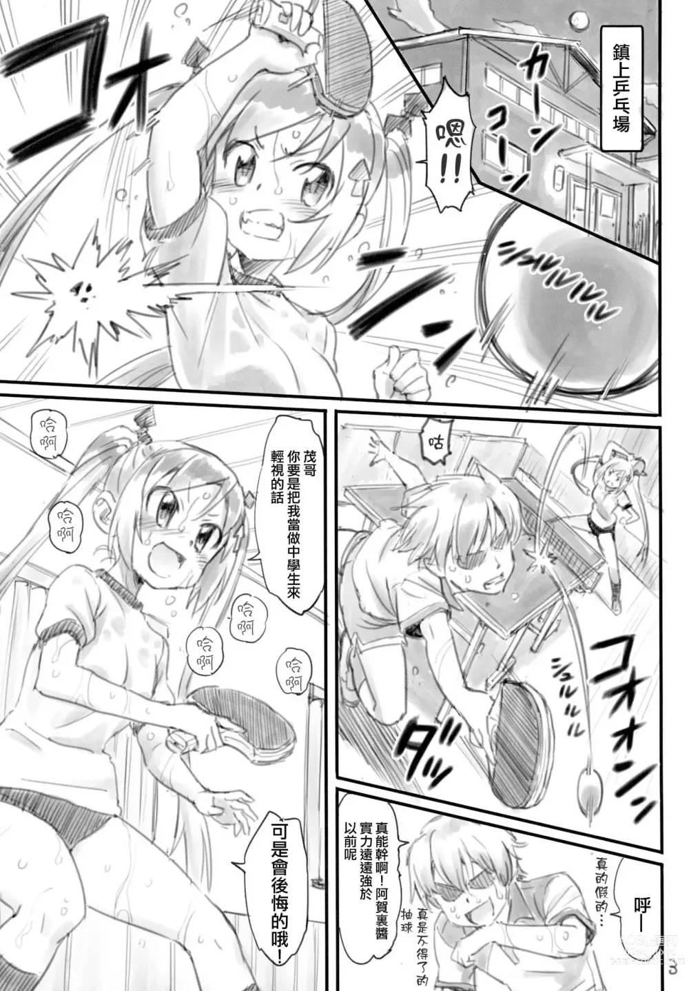 Page 2 of doujinshi Agari-chan Dokidoki shimasu