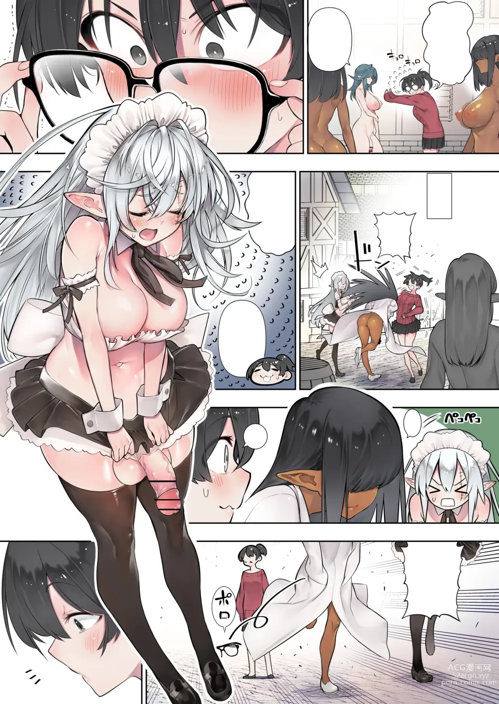 Page 311 of doujinshi Futanari no Elf