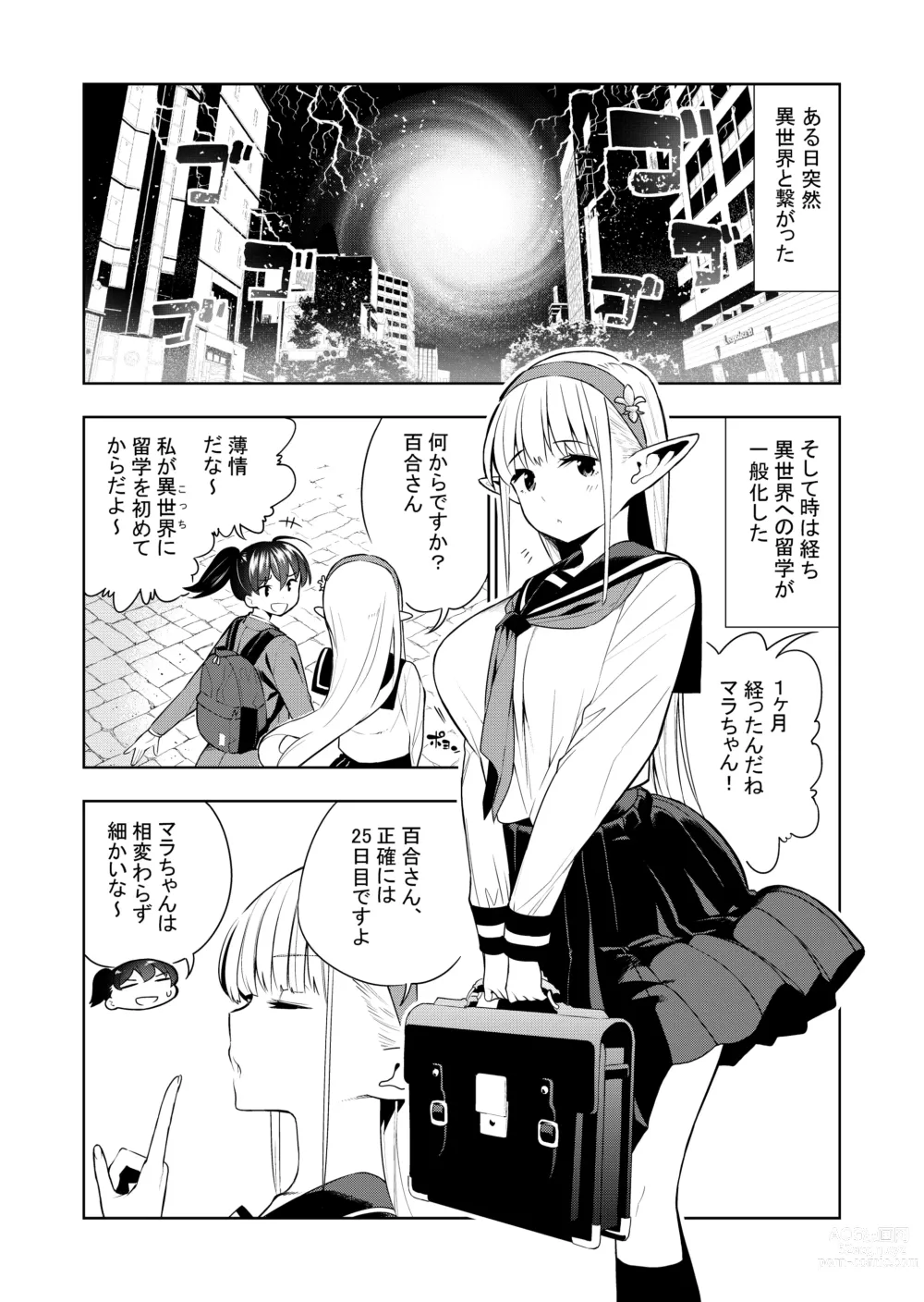 Page 6 of doujinshi Futanari no Elf