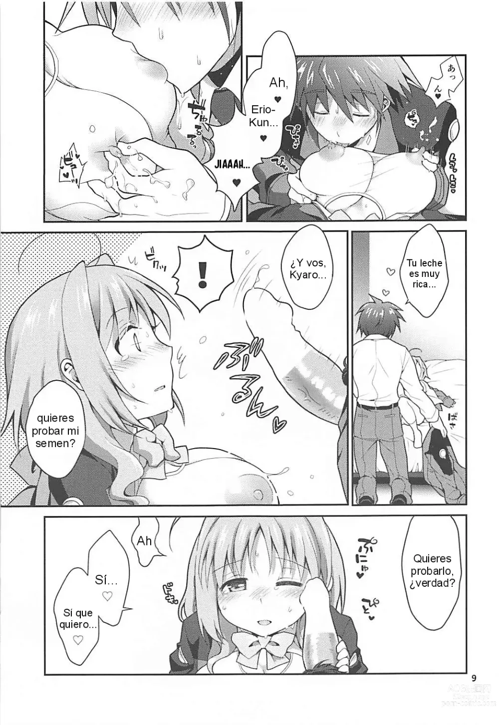 Page 8 of doujinshi Shiroi Amai Yawarakai