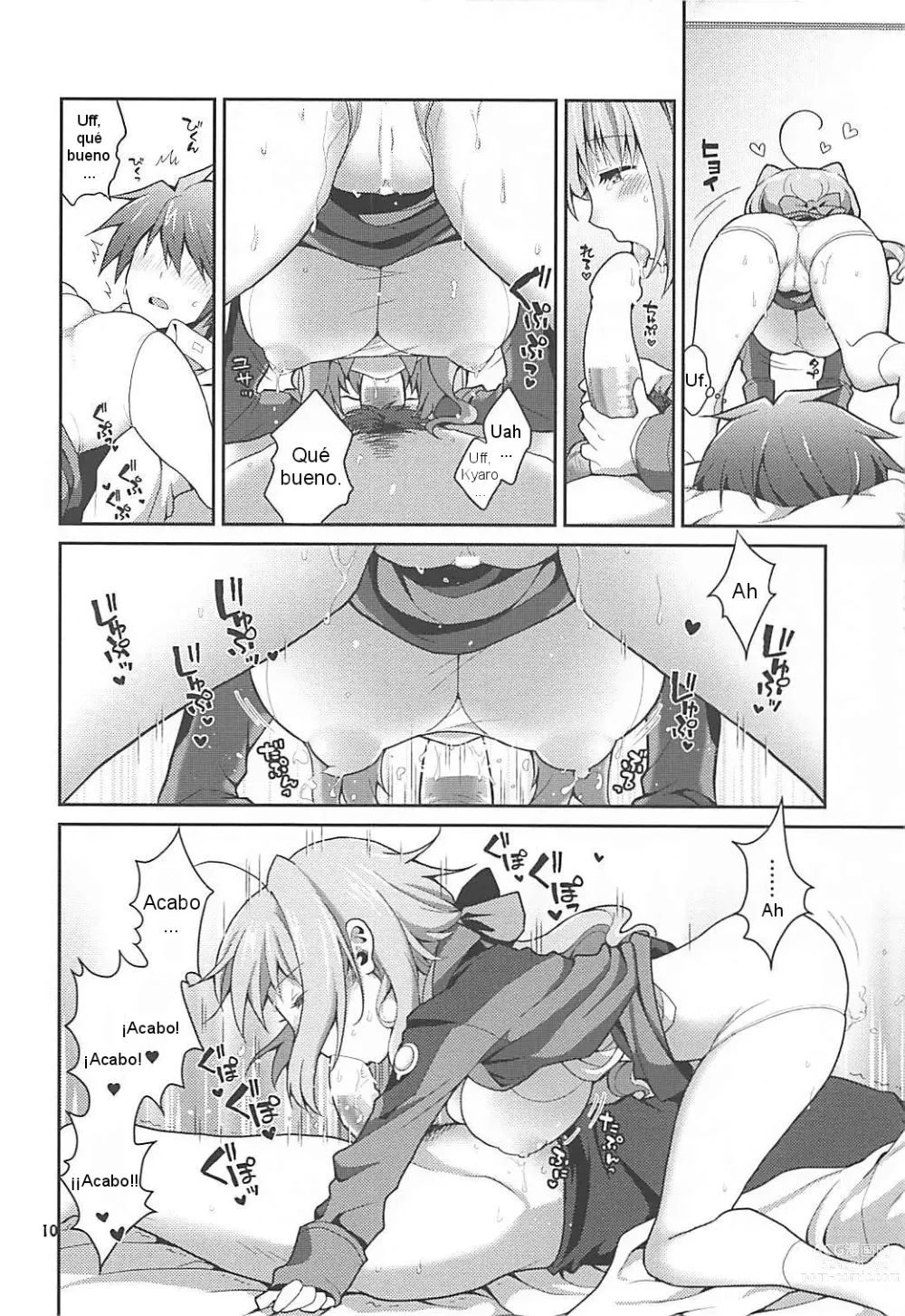 Page 9 of doujinshi Shiroi Amai Yawarakai