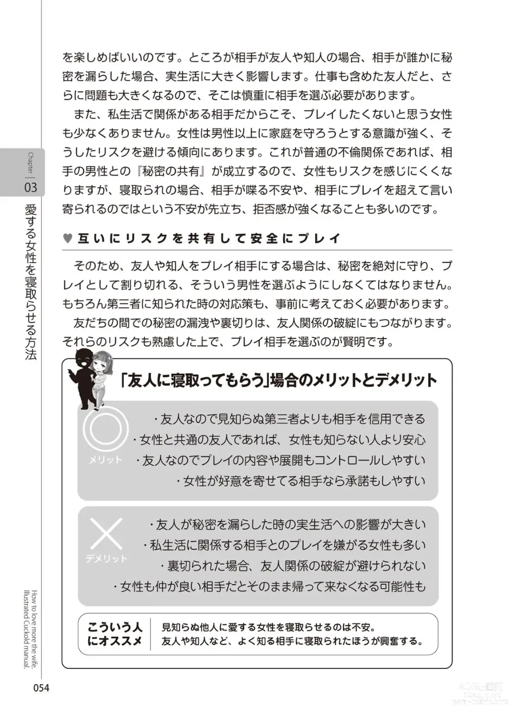 Page 56 of manga Zusetsu NTR Manual