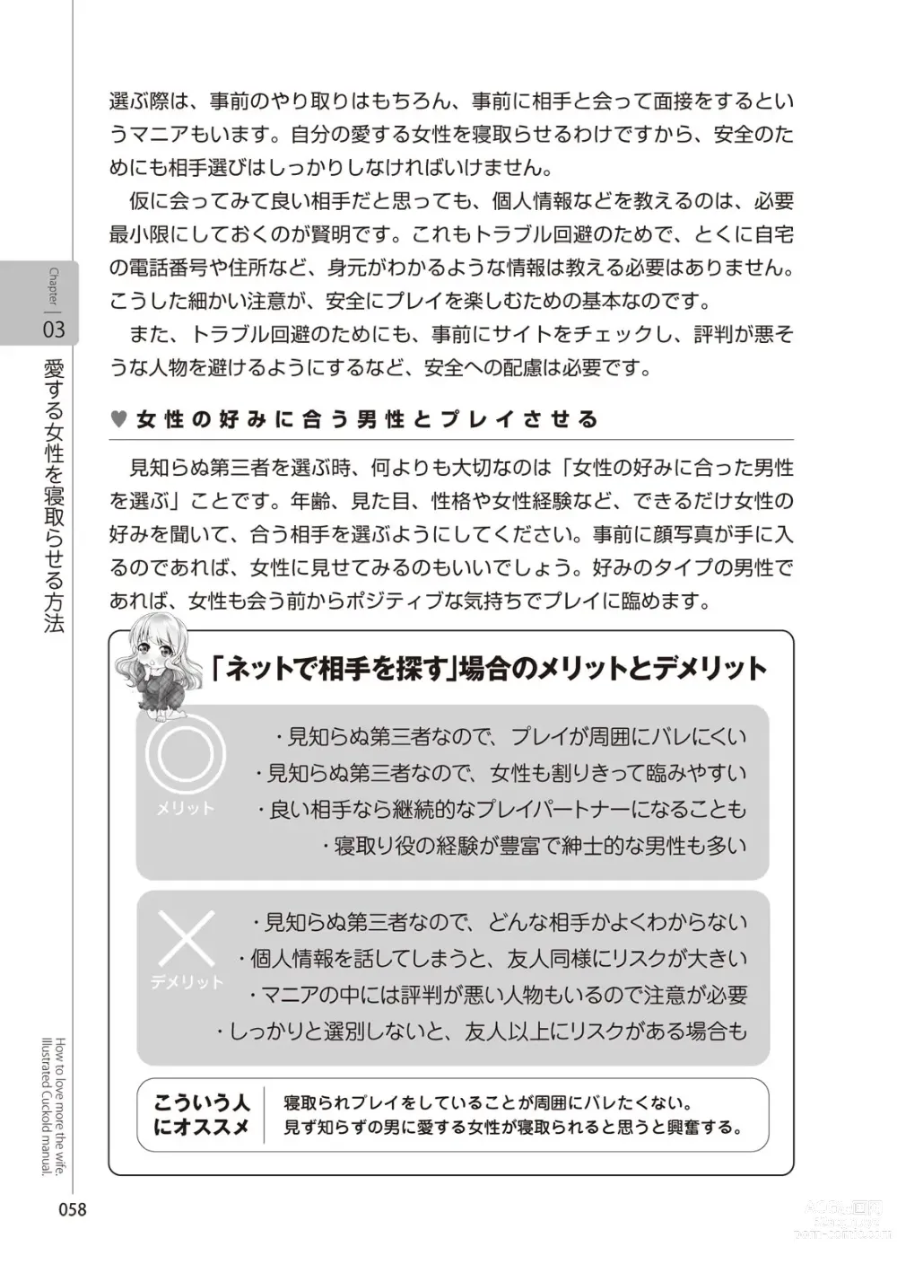 Page 60 of manga Zusetsu NTR Manual