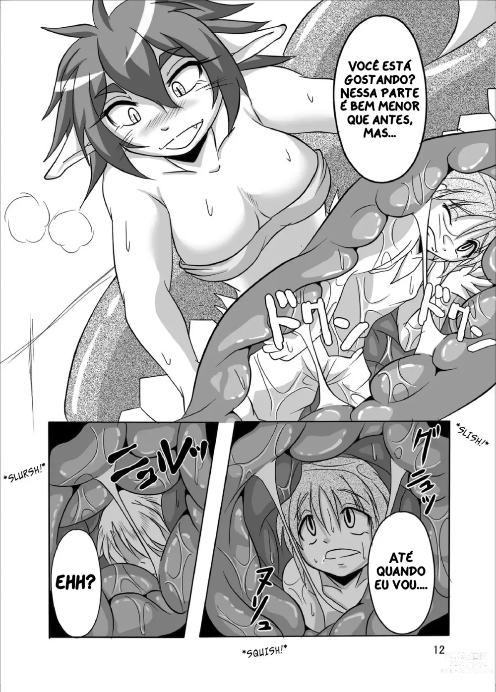 Page 11 of doujinshi Hishoku Yuusha Plus