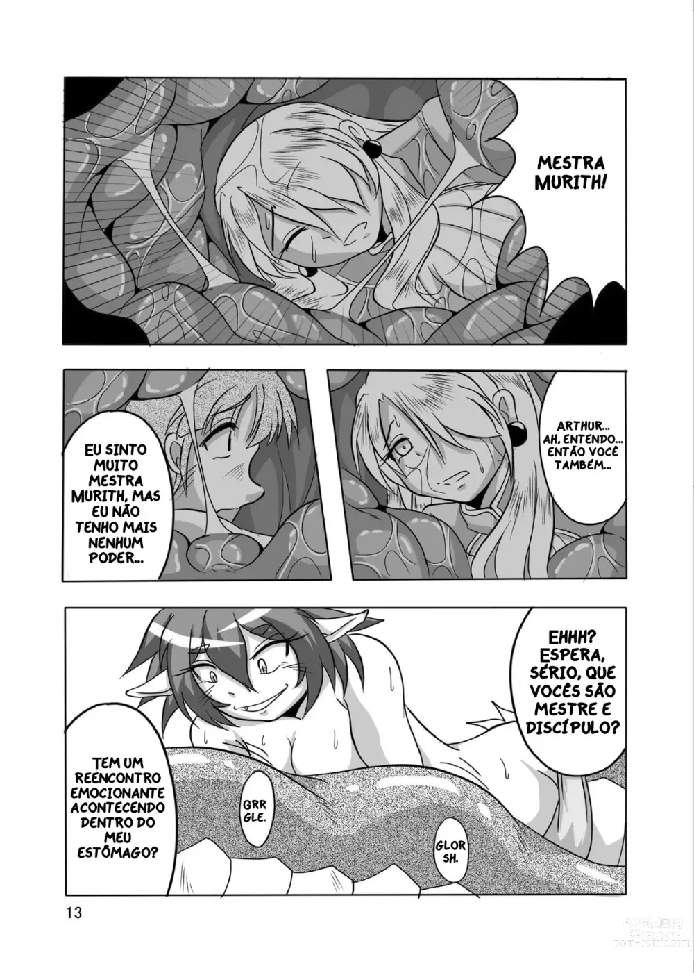 Page 12 of doujinshi Hishoku Yuusha Plus