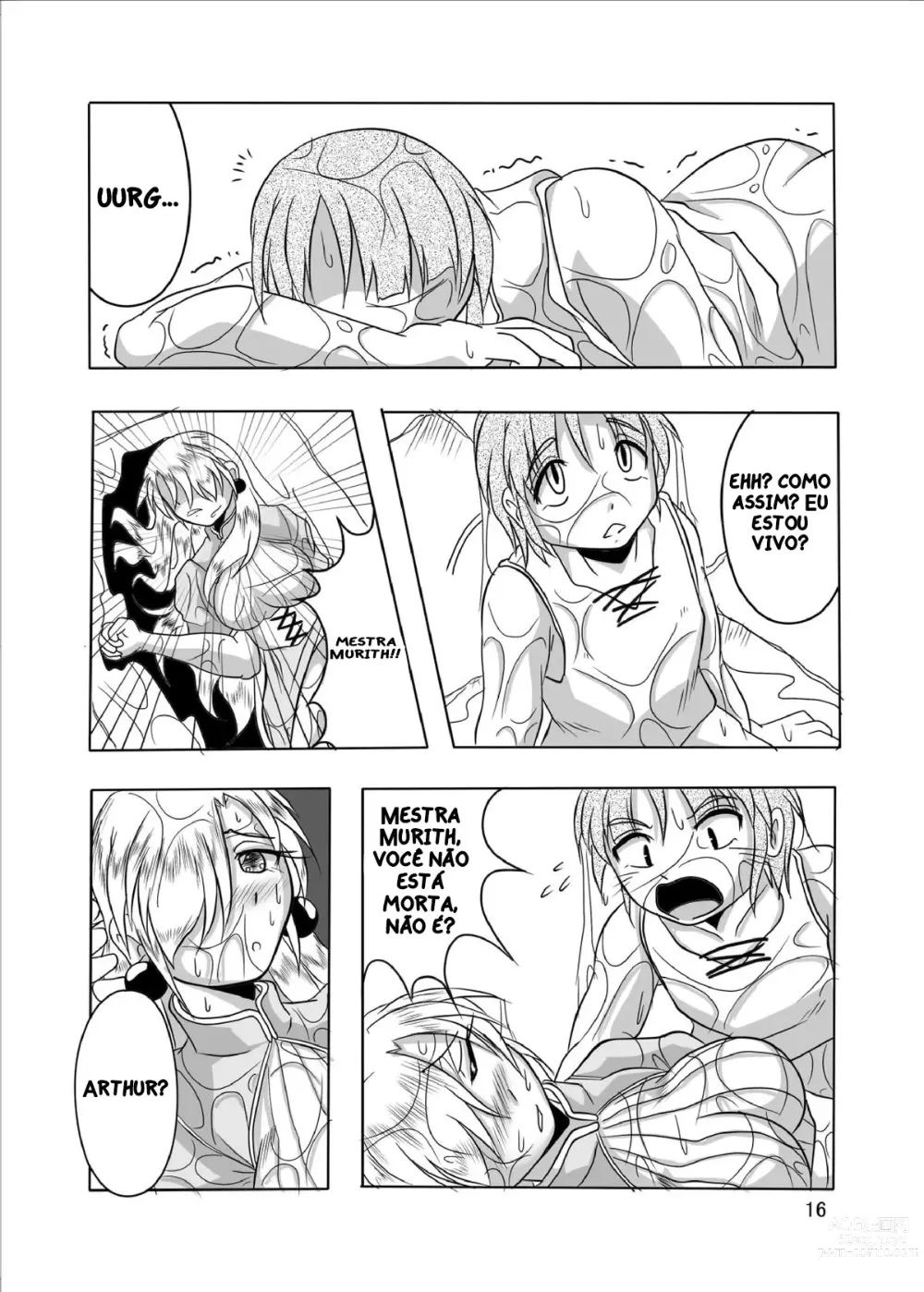 Page 14 of doujinshi Hishoku Yuusha Plus