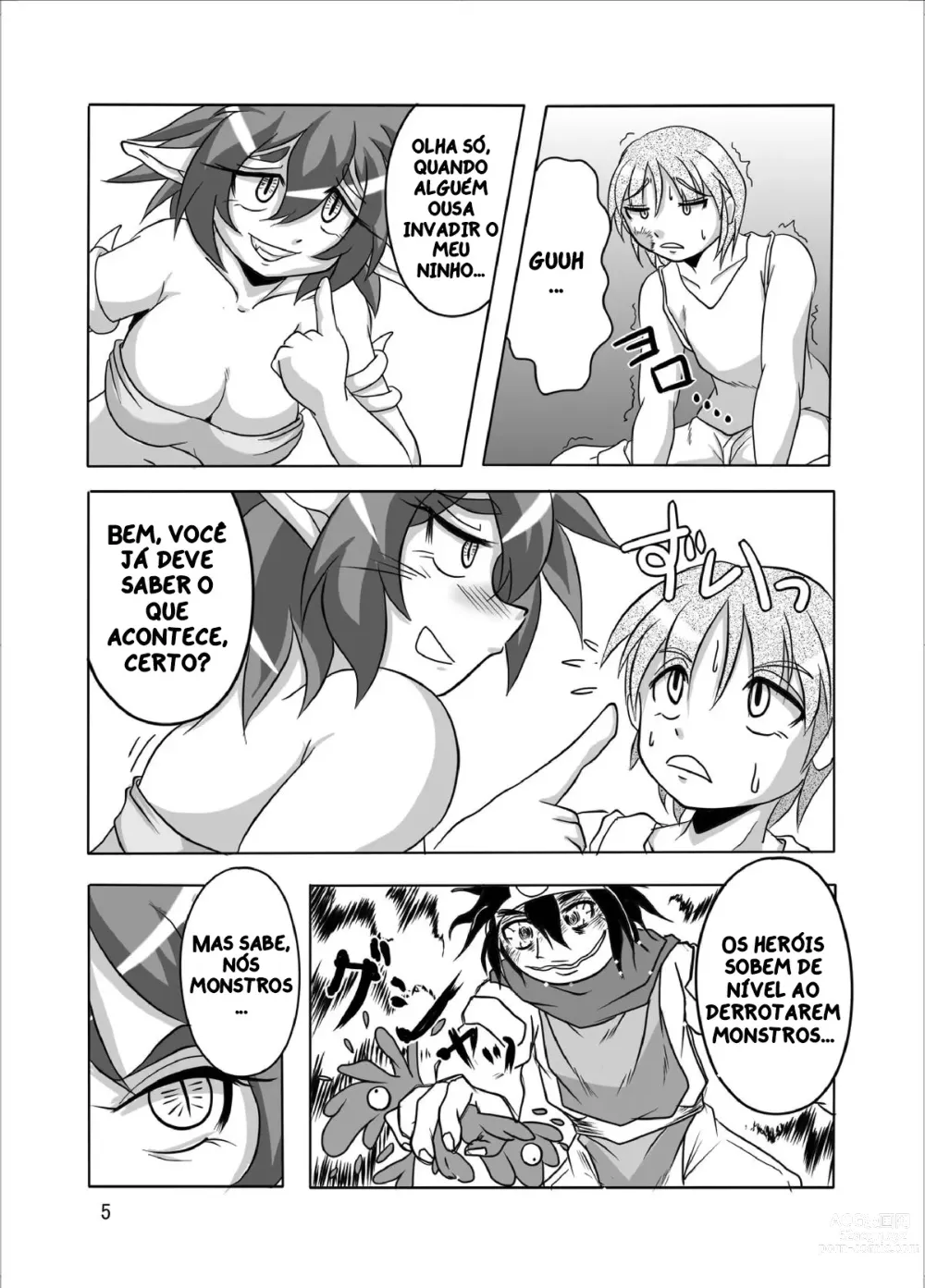 Page 4 of doujinshi Hishoku Yuusha Plus