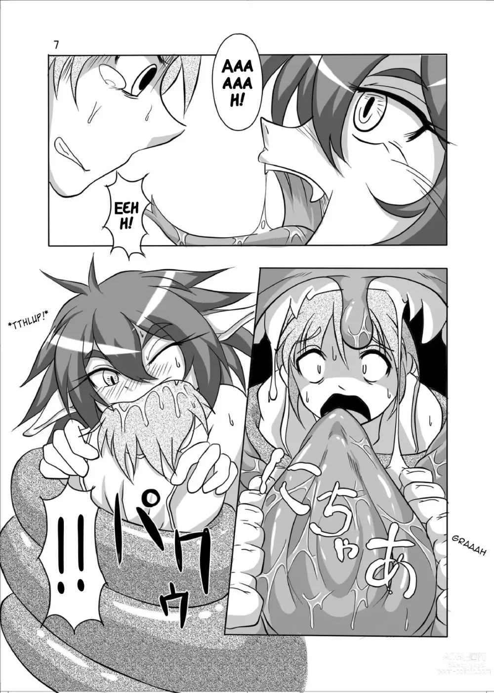 Page 6 of doujinshi Hishoku Yuusha Plus