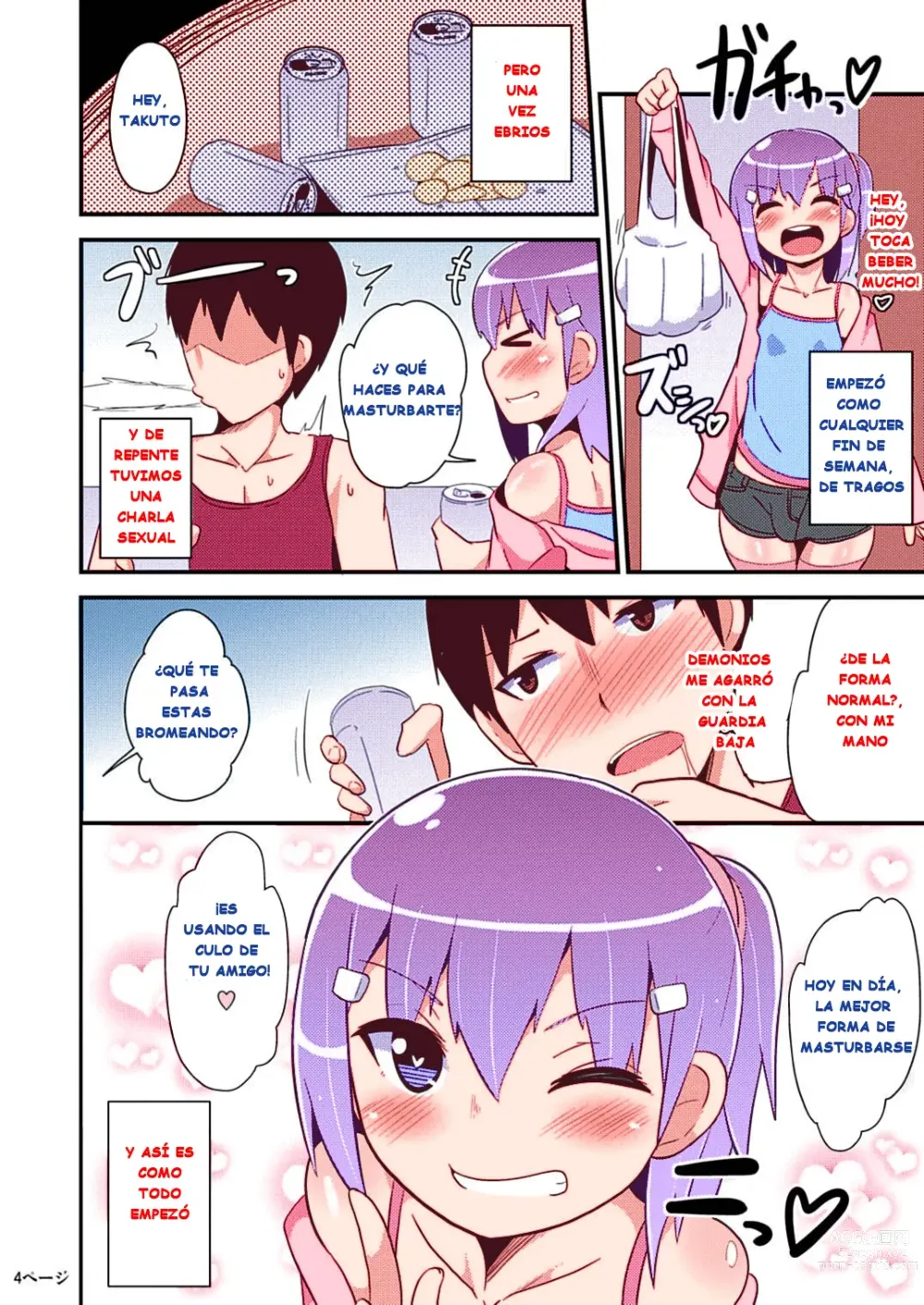 Page 3 of doujinshi Muchi Homo Kanojo (decensored)