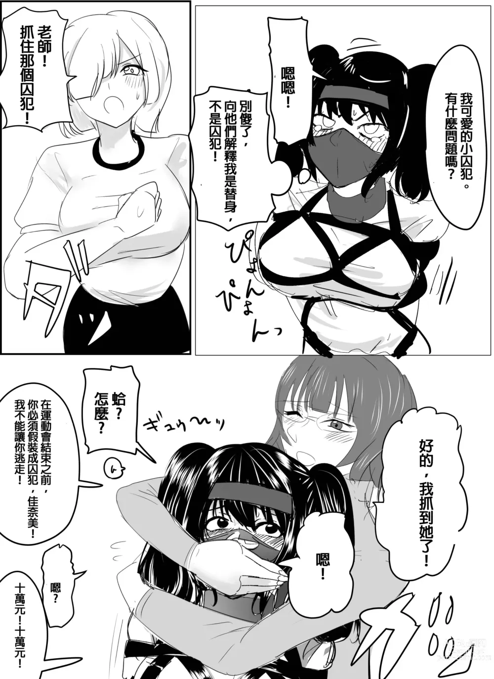 Page 10 of doujinshi 佳奈美囚人運動會!