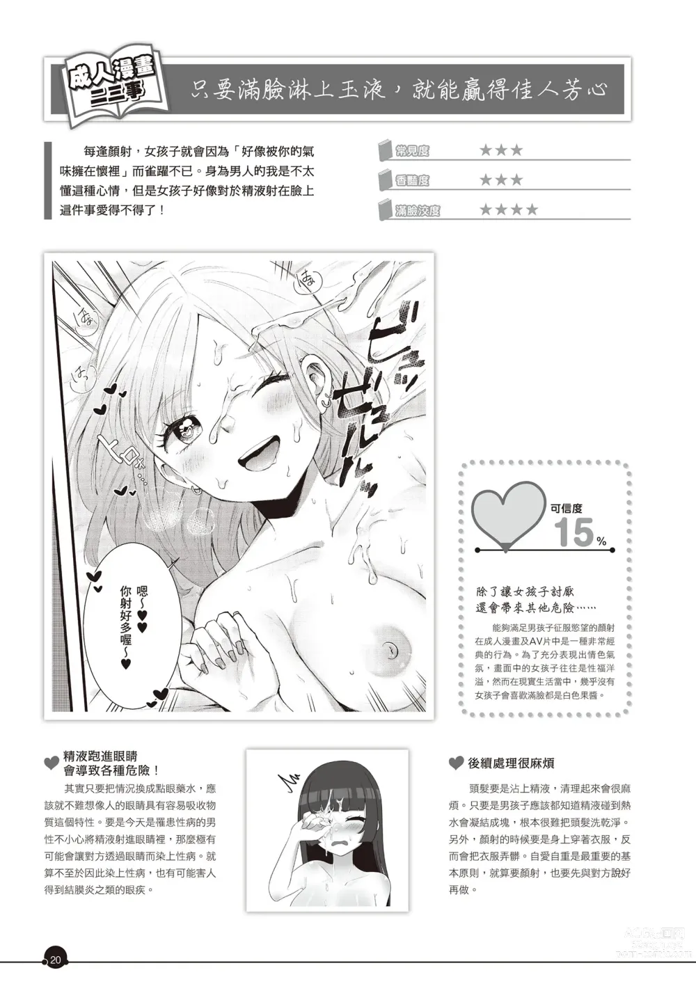 Page 21 of manga 完全實用版 成人漫畫沒告訴你的性愛真相