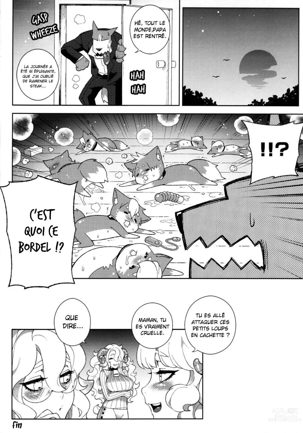 Page 29 of doujinshi Le Loup et Les Sept Chevreaux