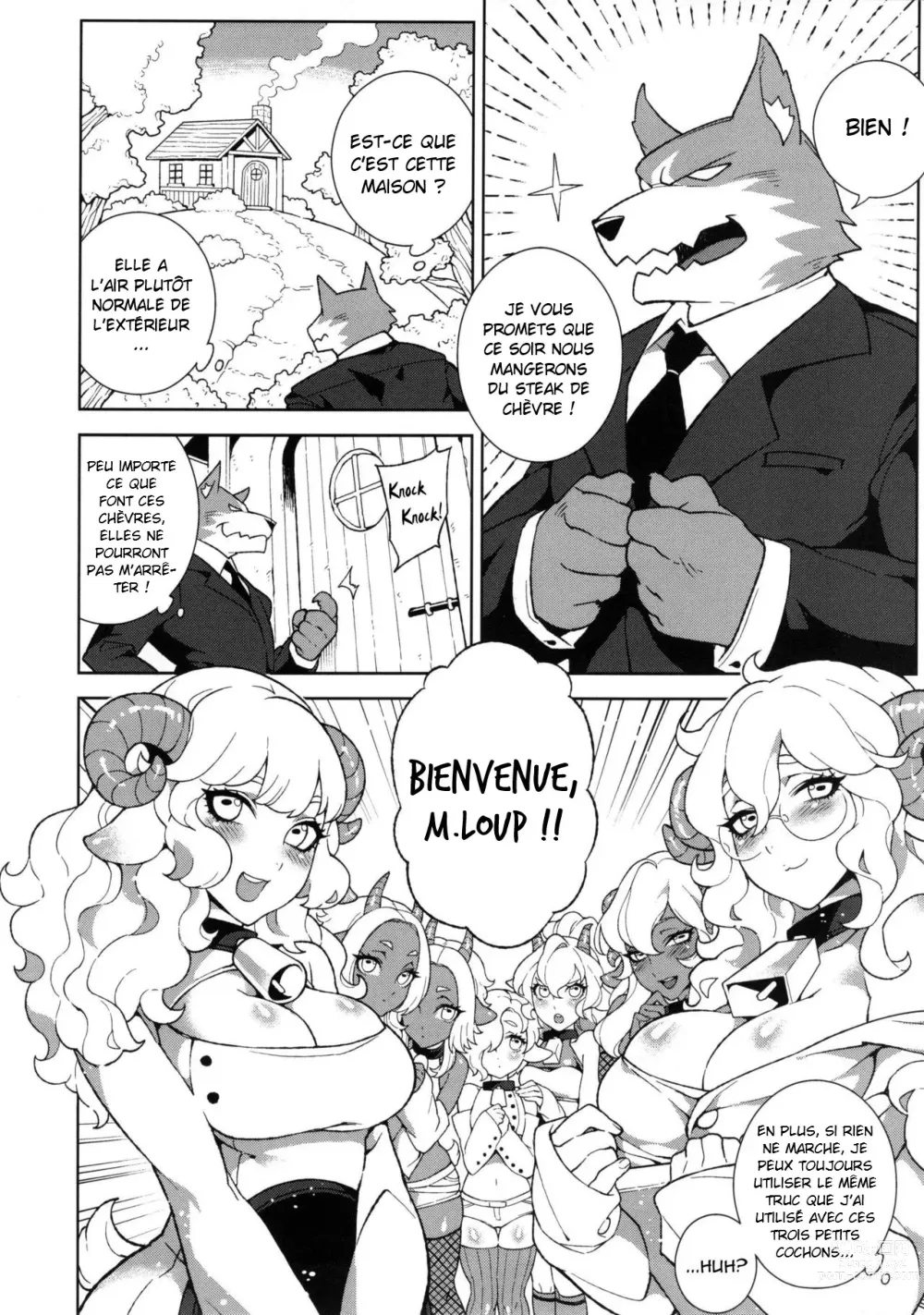 Page 7 of doujinshi Le Loup et Les Sept Chevreaux