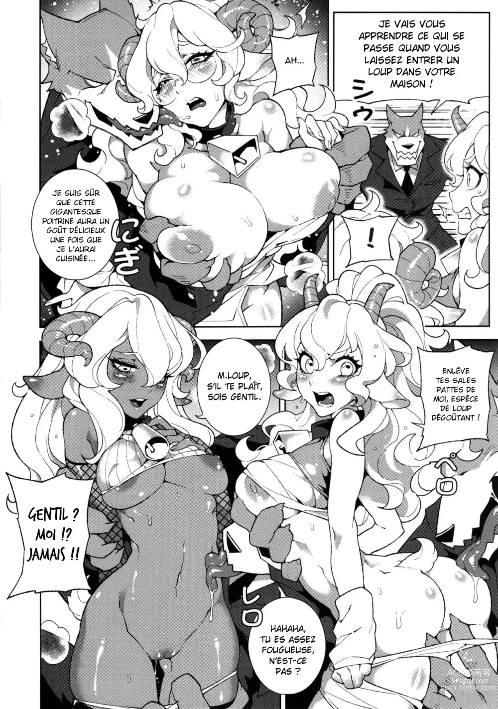 Page 9 of doujinshi Le Loup et Les Sept Chevreaux