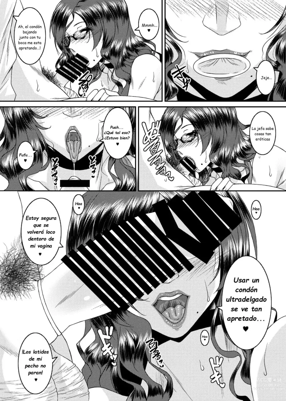 Page 14 of doujinshi La jefa