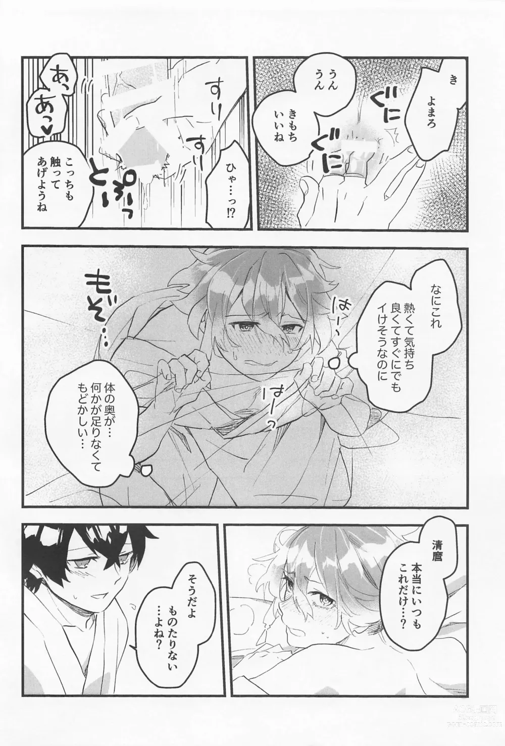 Page 19 of doujinshi Kimochi Ii Toko Oshiete Ageru