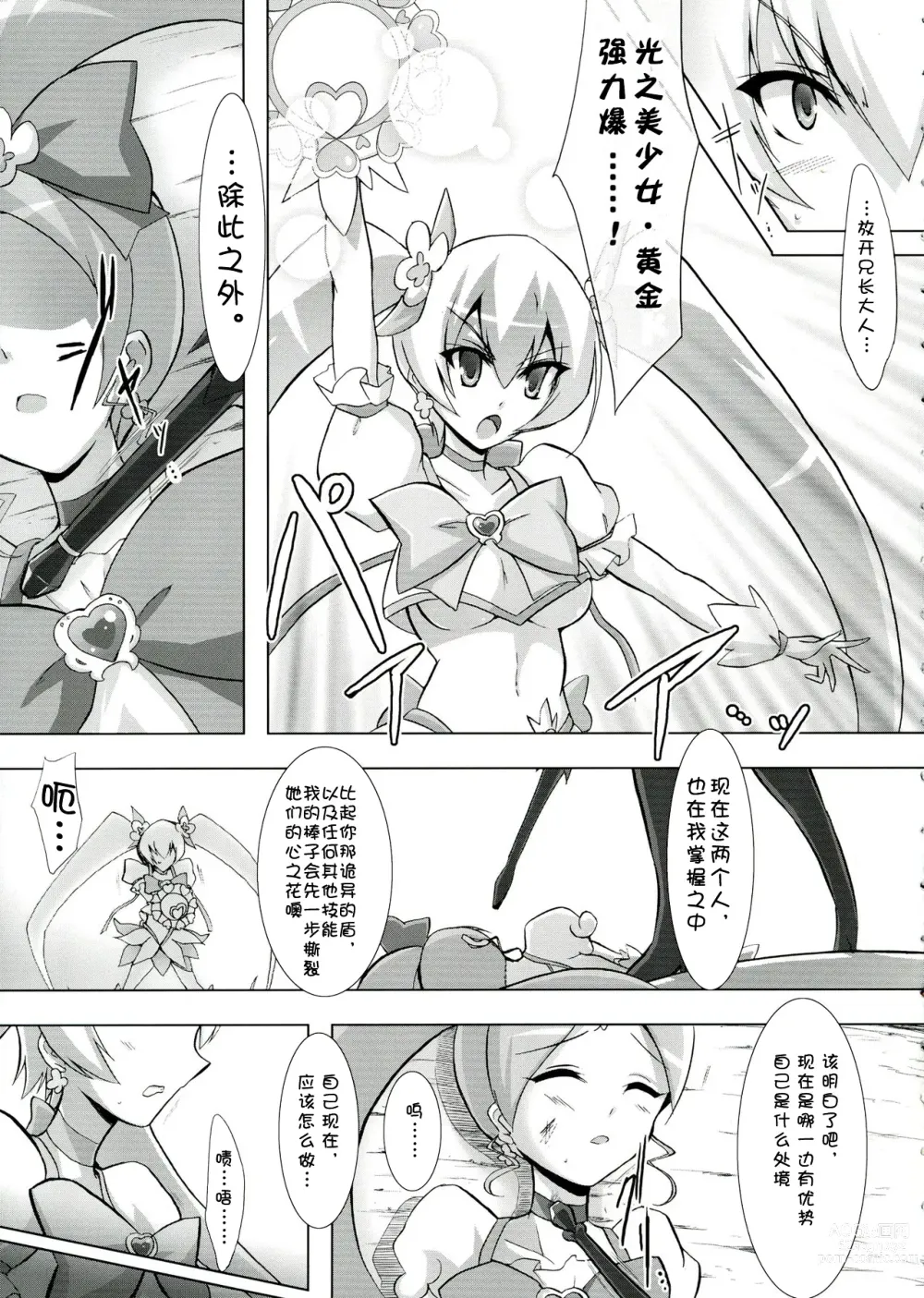 Page 11 of doujinshi SILHOUETTE HEART 心的剪影 (HeartCatch Precure!)【Chinese】【个人汉化】