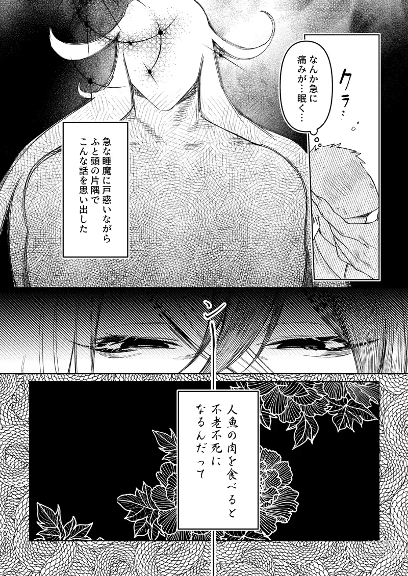 Page 25 of doujinshi Ore wa Ima Shiawase desu