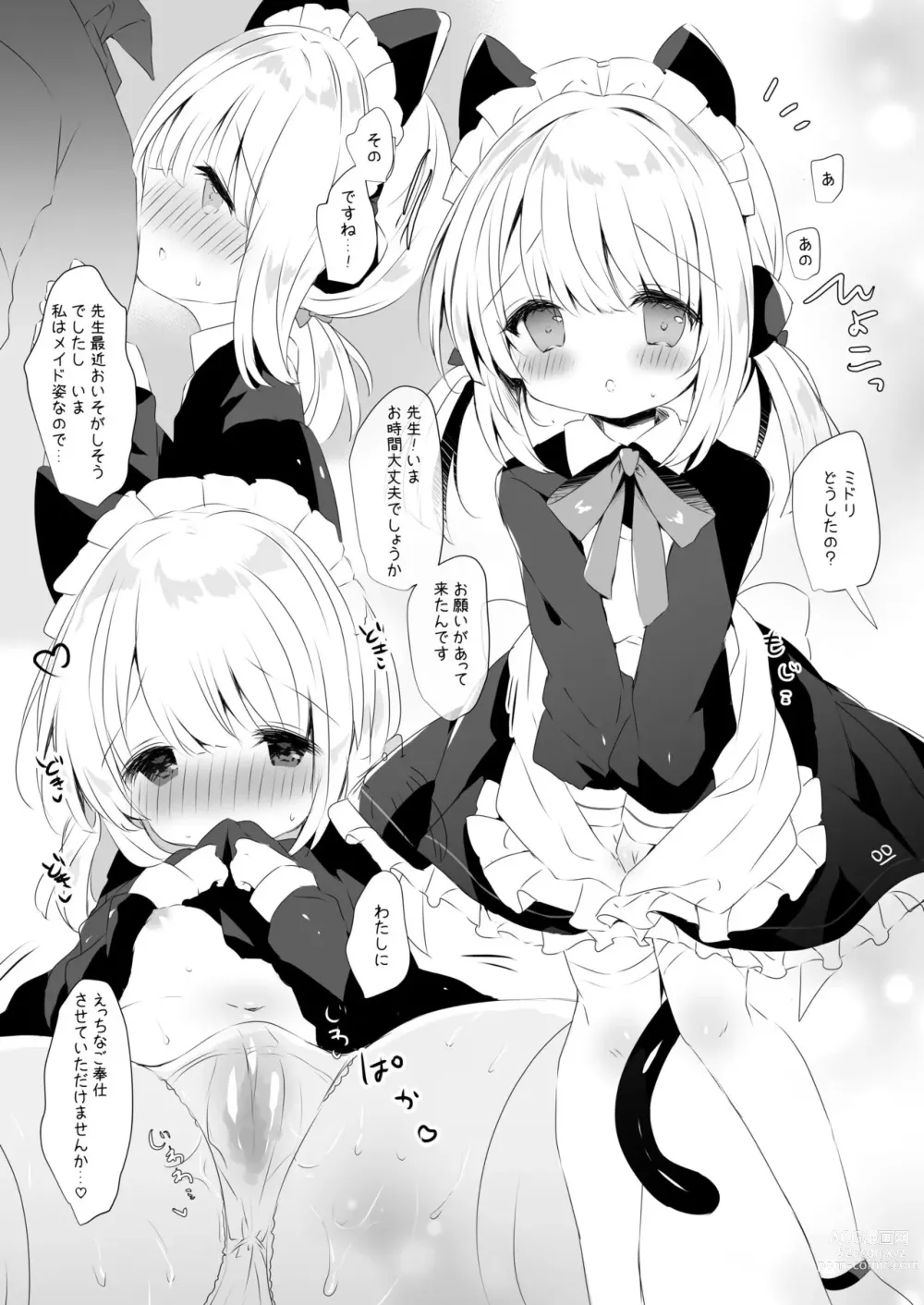 Page 2 of doujinshi Maid Dakara Gohoushi Shitaindesu