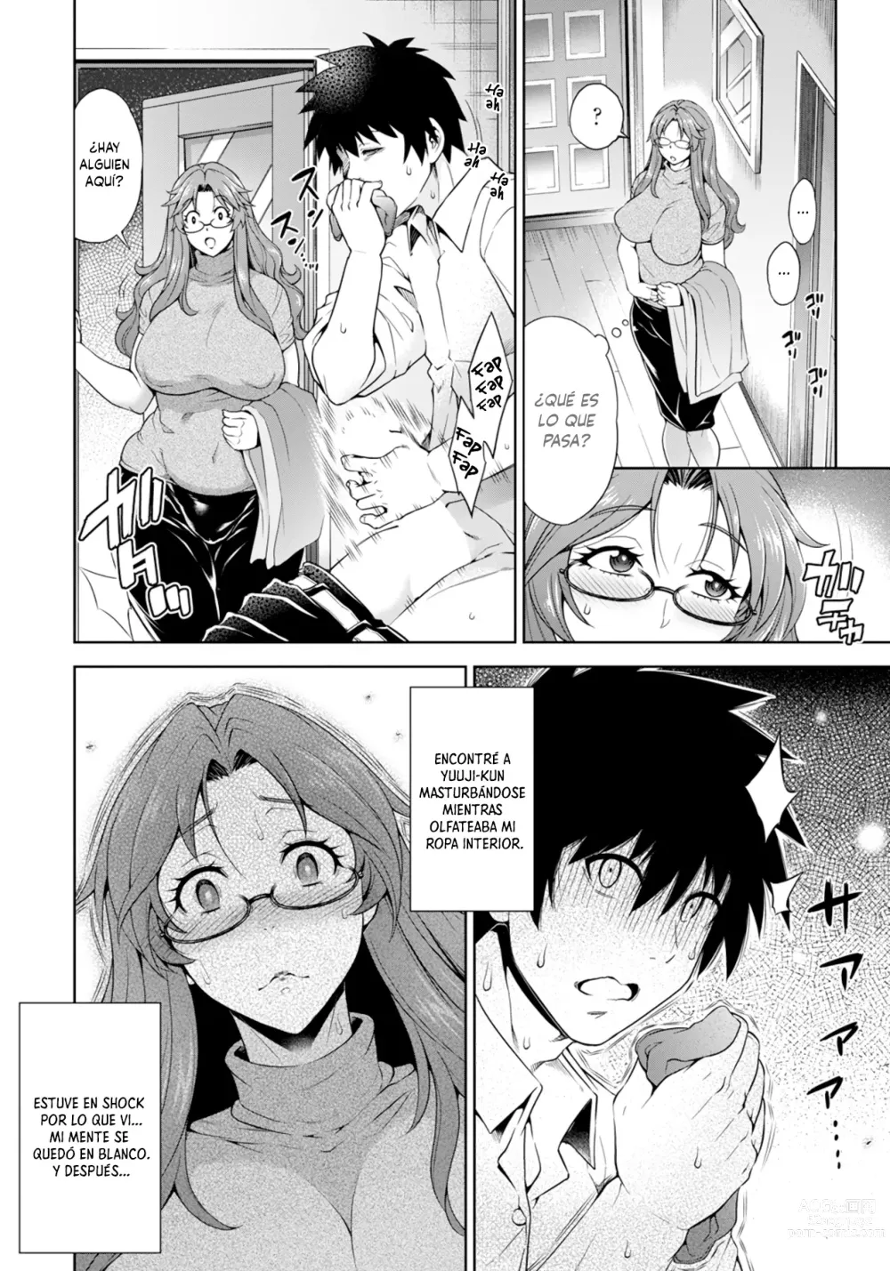 Page 4 of manga La desquiciada obsesión de una madre ~Una zorra hambrienta por el mejor amigo de su hijo~