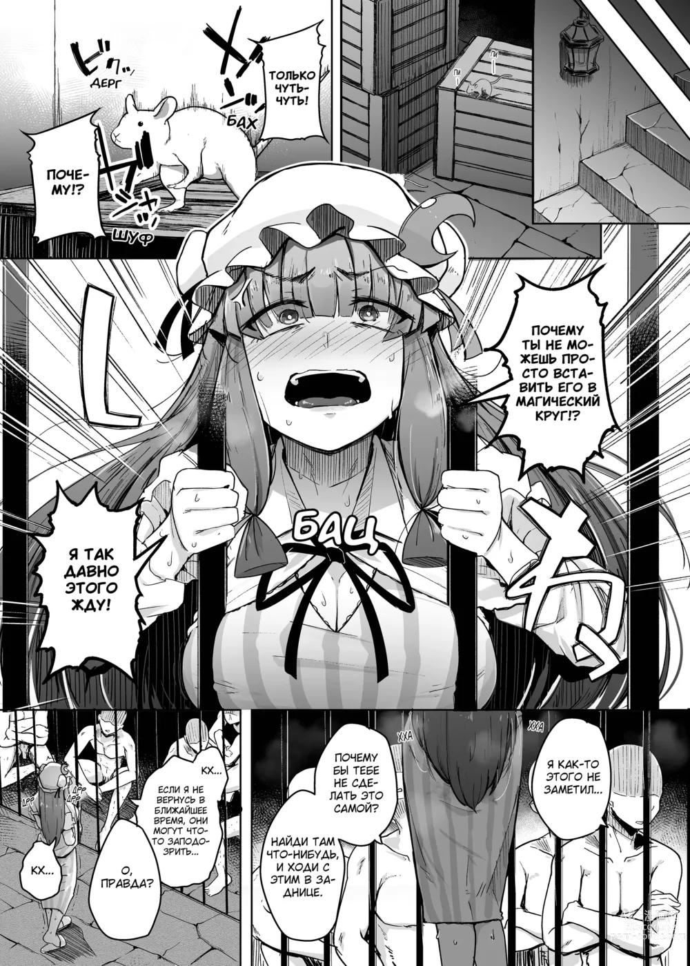 Page 5 of doujinshi Ana to Muttsuri Dosukebe Daitoshokan 5