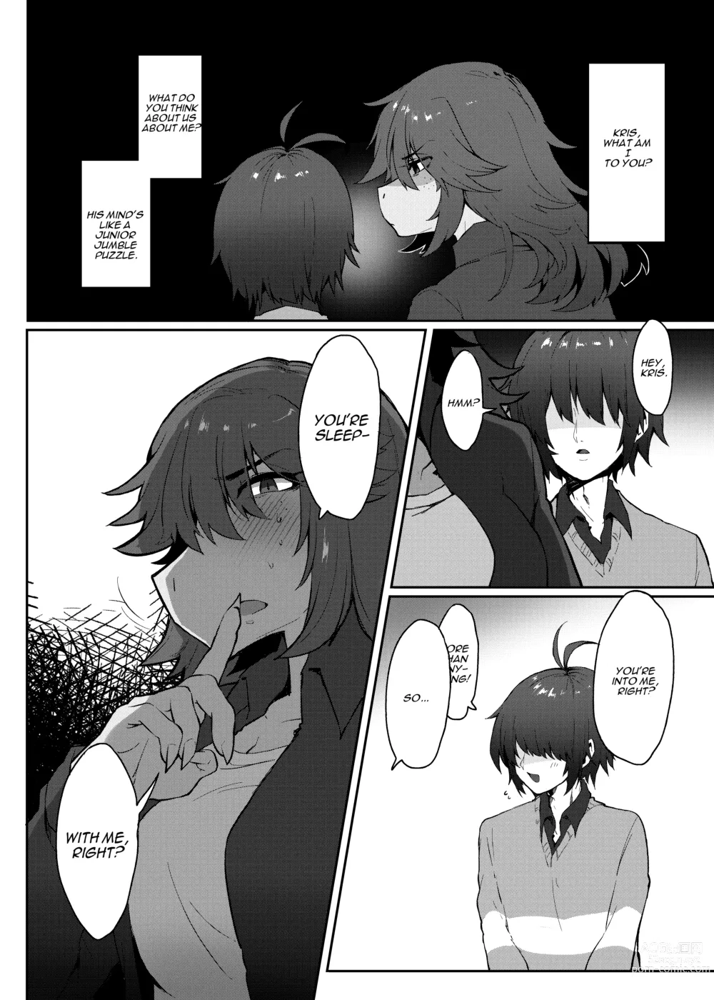 Page 47 of doujinshi Tell Me That You Love Me