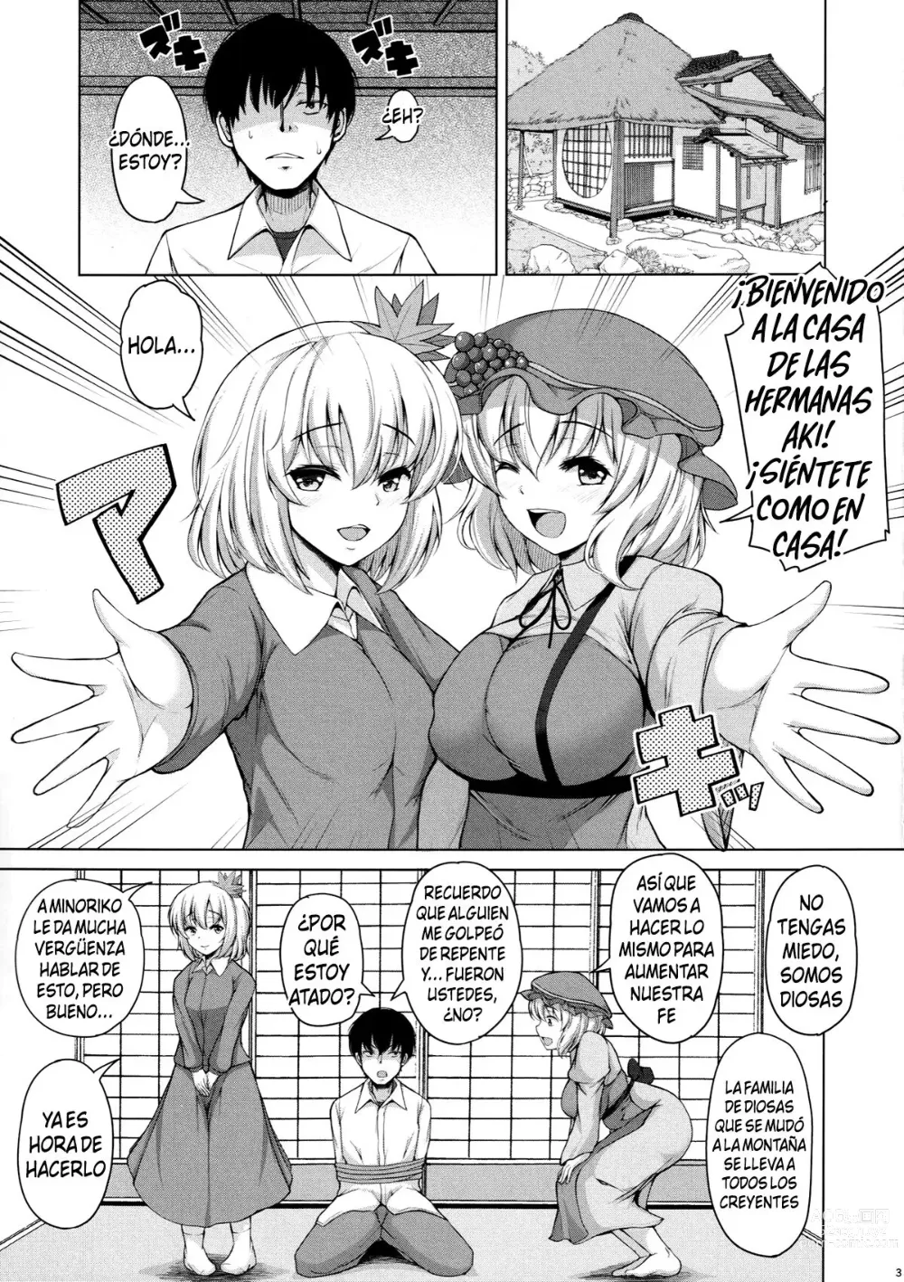 Page 5 of doujinshi Aki x Aki Minoriaru Aki Shizuka ni Fukeyuku