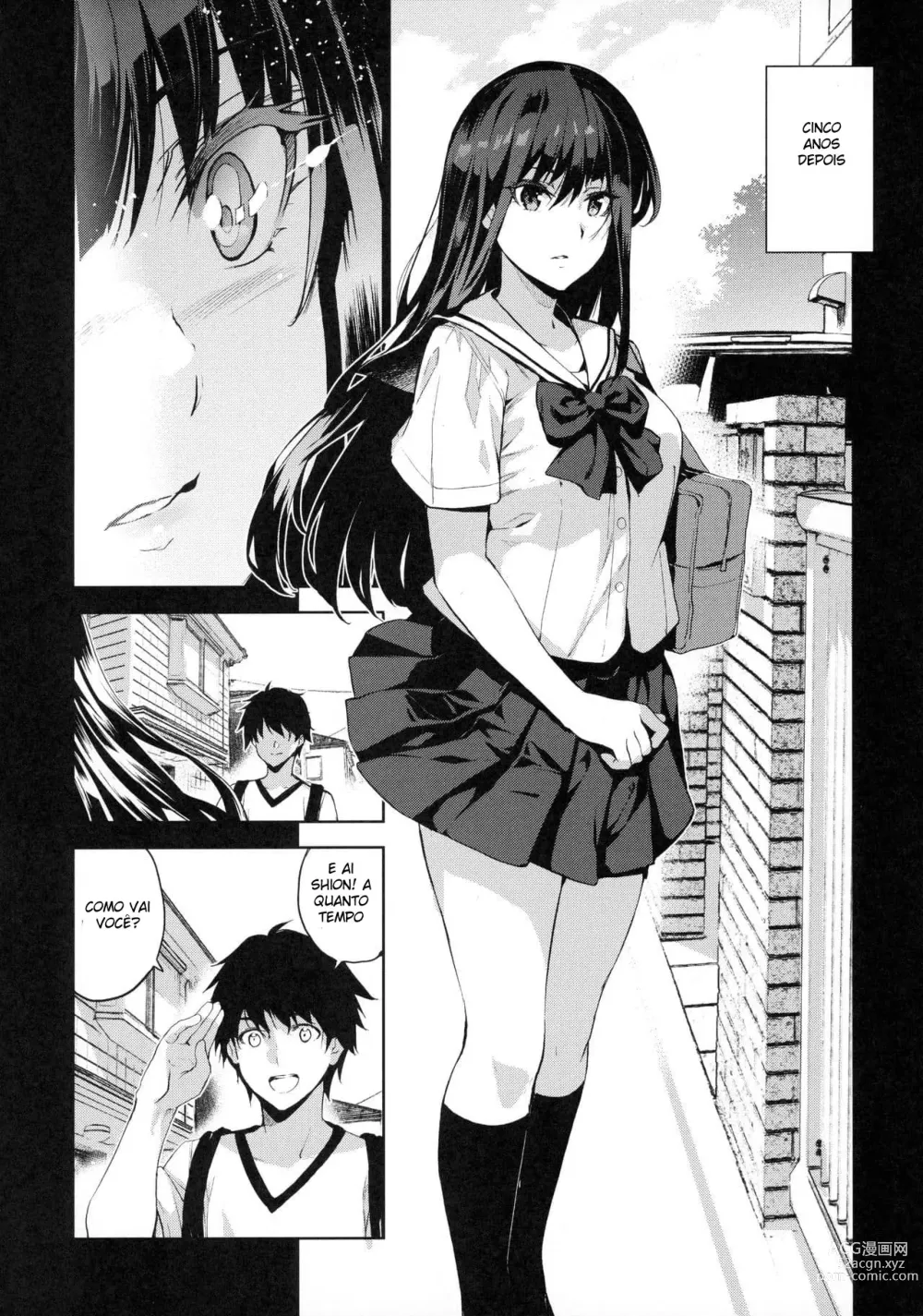 Page 3 of doujinshi Otonari no Nie - Saikai Shita Osananajimi no Ie de Okita Koto.