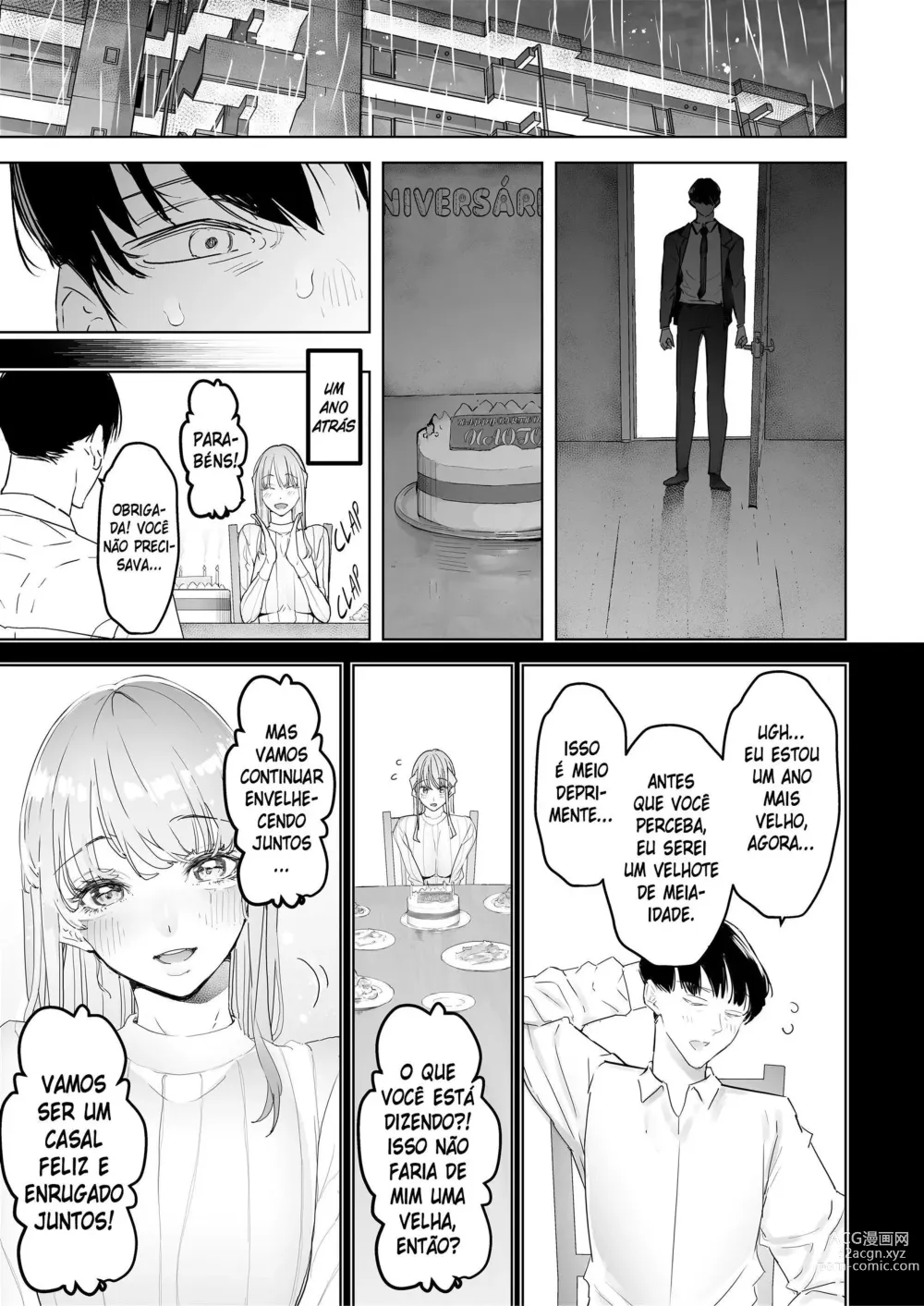 Page 14 of doujinshi Boku wa Tsuma ga Netorare Nando mo Ikasareru Sugata o Mitsuzuketa. 3 (decensored)