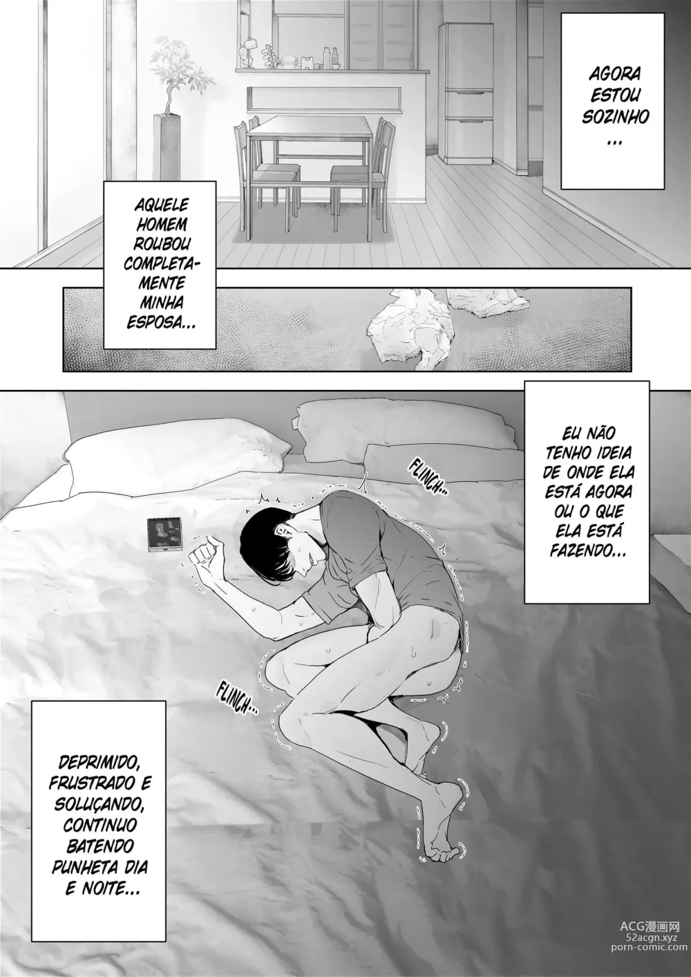 Page 41 of doujinshi Boku wa Tsuma ga Netorare Nando mo Ikasareru Sugata o Mitsuzuketa. 3 (decensored)