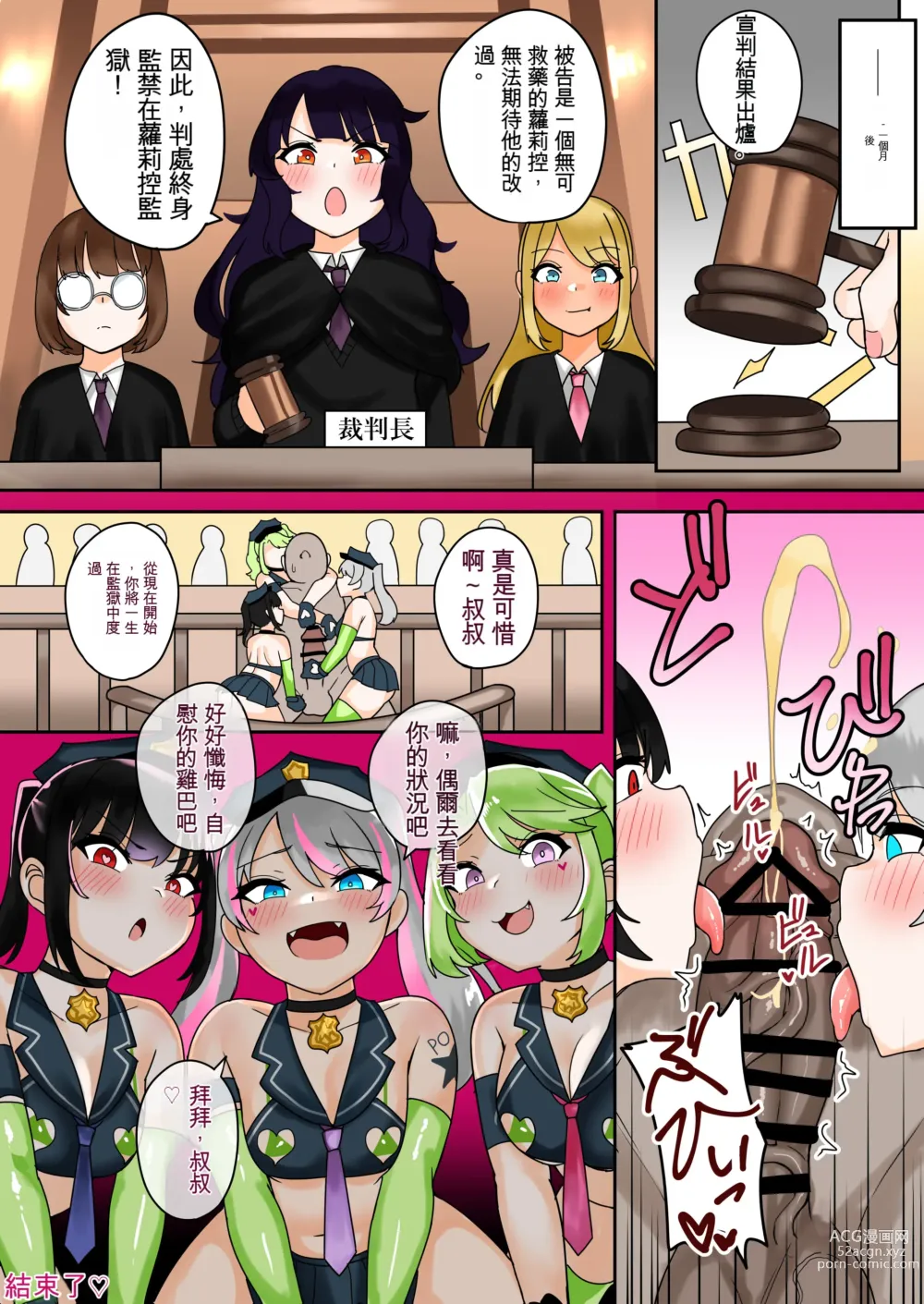 Page 34 of doujinshi Taiho Shichauzo! Mesugaki Police 24-Ji