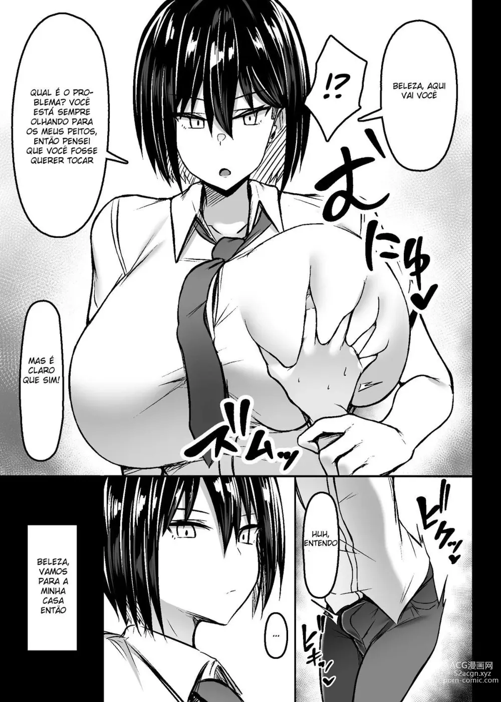 Page 4 of doujinshi Bakunyuu Deka Onna no Gyakushuu