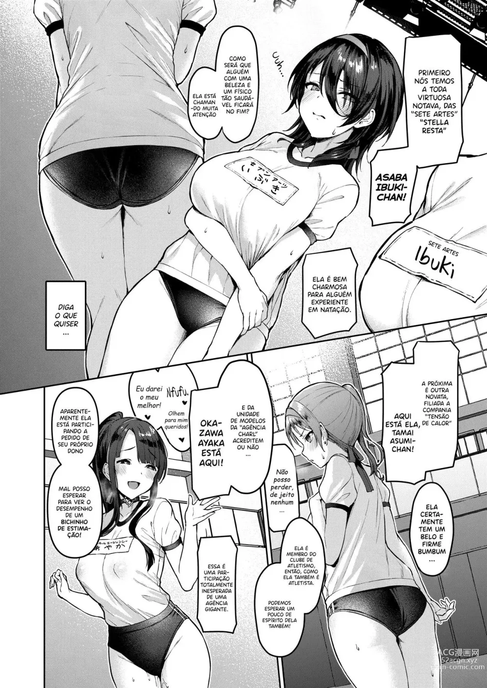 Page 6 of doujinshi Kegareboshi Murasaki -Jo- ~Asaba Ibuki no Kenshin~