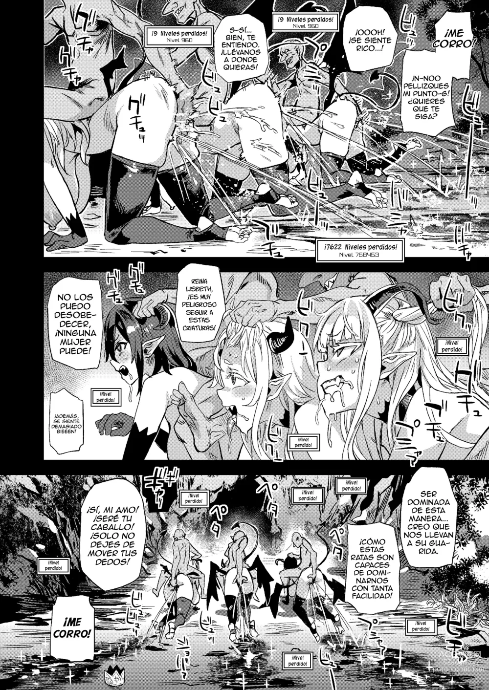 Page 16 of doujinshi Succubus Joou vs Zako Goblin - Victim Girls R