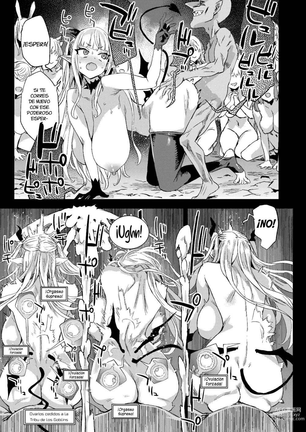 Page 31 of doujinshi Succubus Joou vs Zako Goblin - Victim Girls R