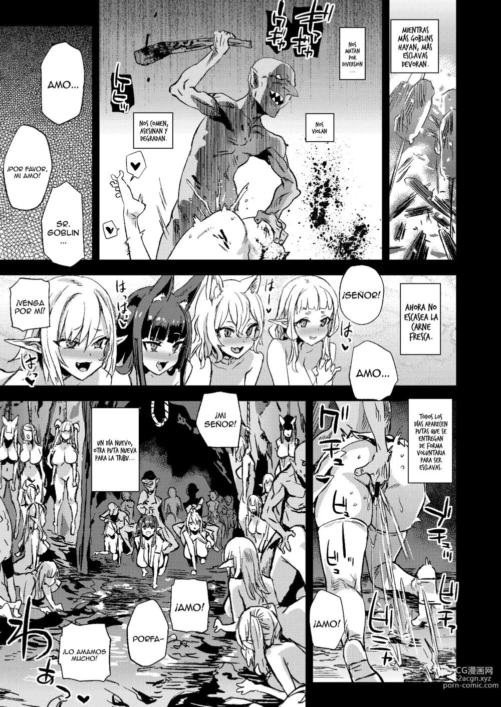 Page 41 of doujinshi Succubus Joou vs Zako Goblin - Victim Girls R