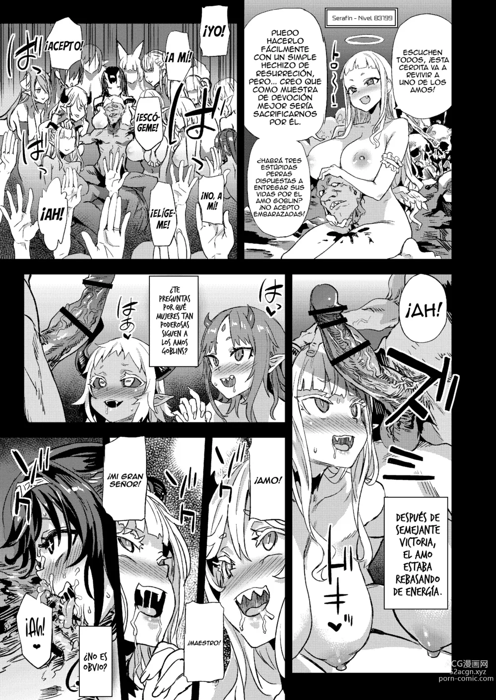 Page 47 of doujinshi Succubus Joou vs Zako Goblin - Victim Girls R