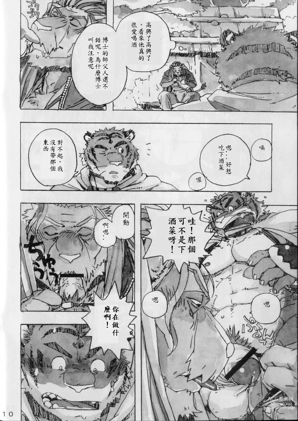 Page 12 of doujinshi Choujuu Gasshin Build Tiger 3