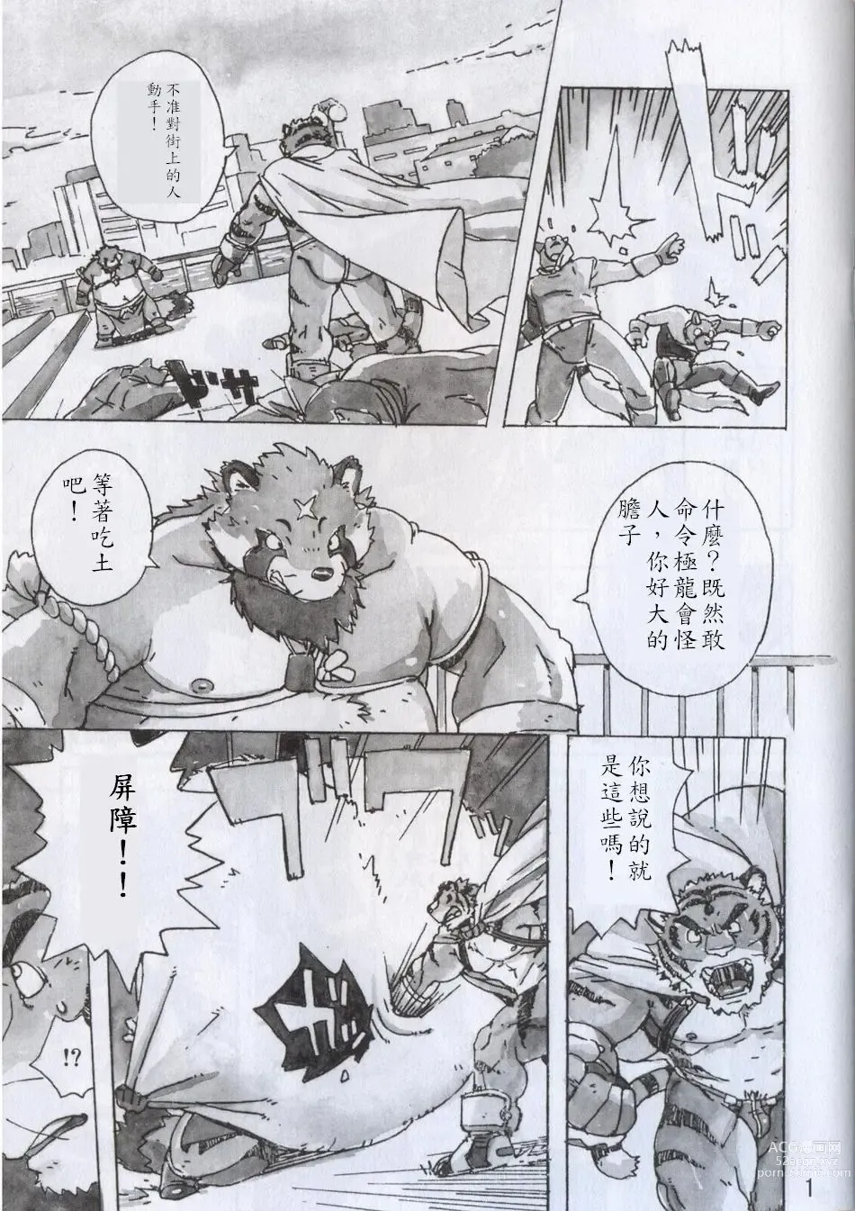 Page 3 of doujinshi Choujuu Gasshin Build Tiger 3