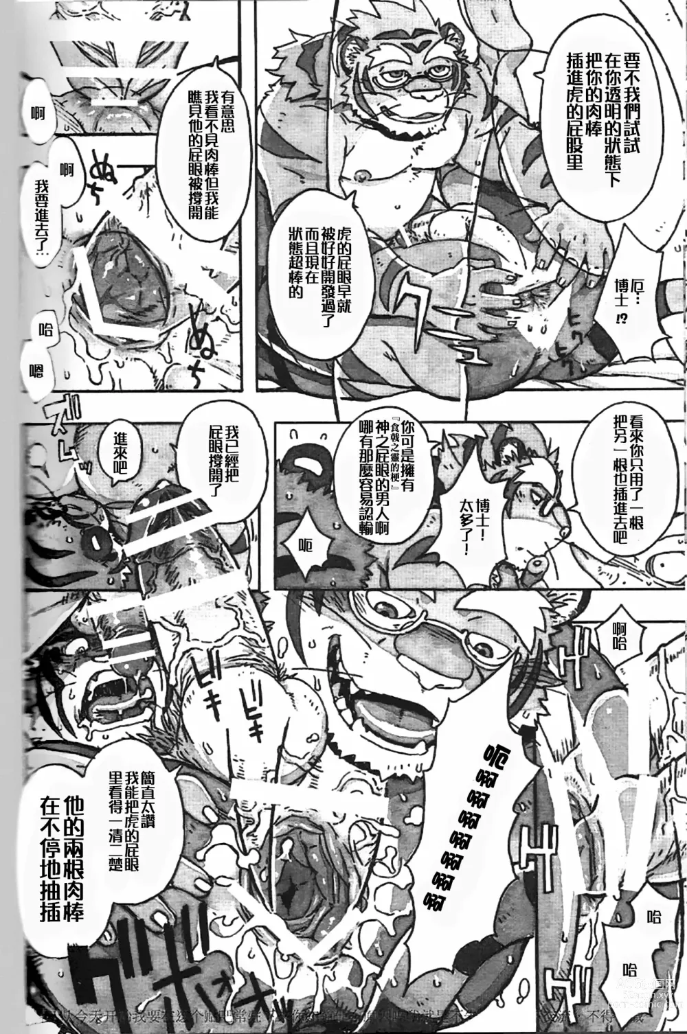 Page 17 of doujinshi Choujuu Gasshin Build Tiger 11