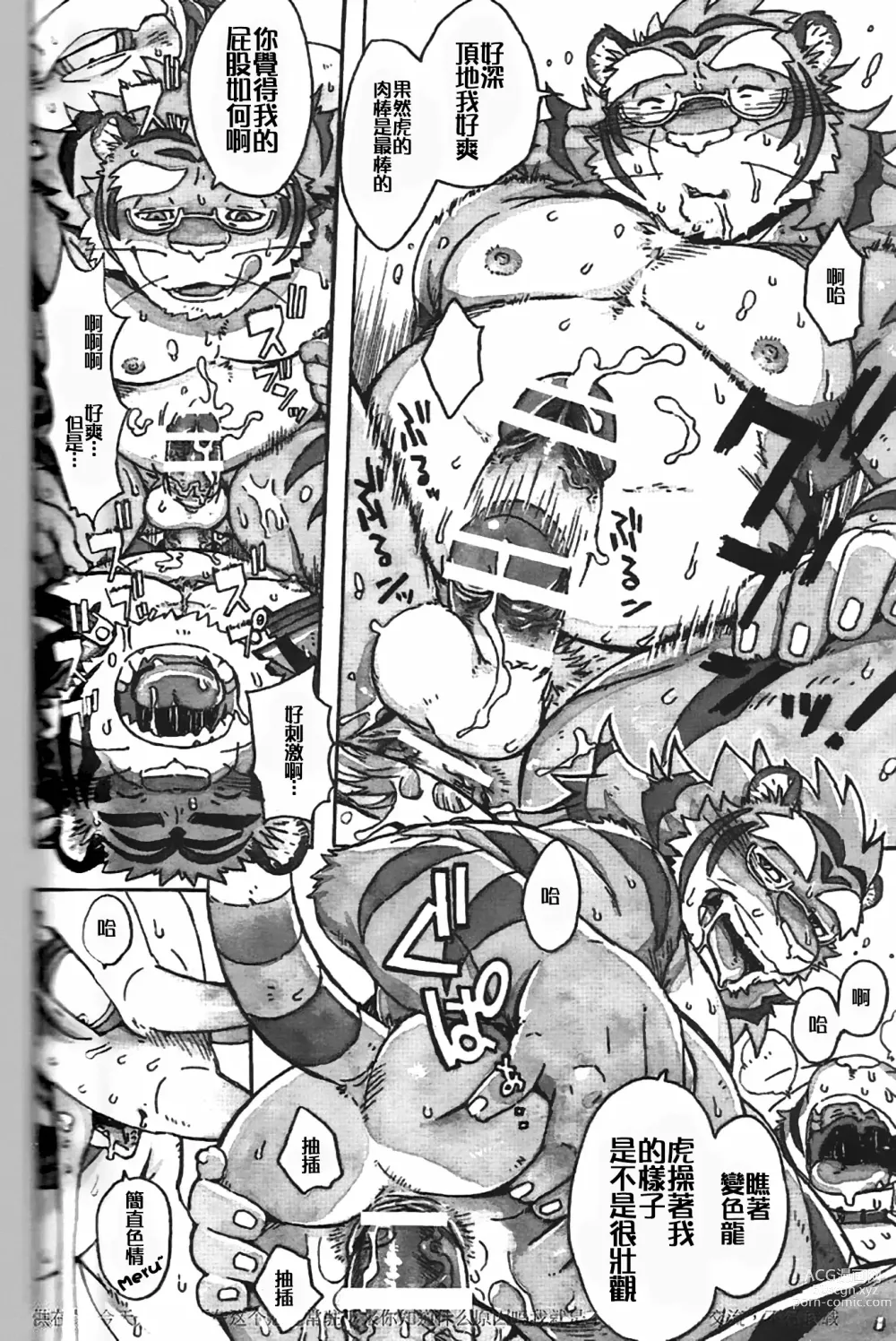 Page 19 of doujinshi Choujuu Gasshin Build Tiger 11