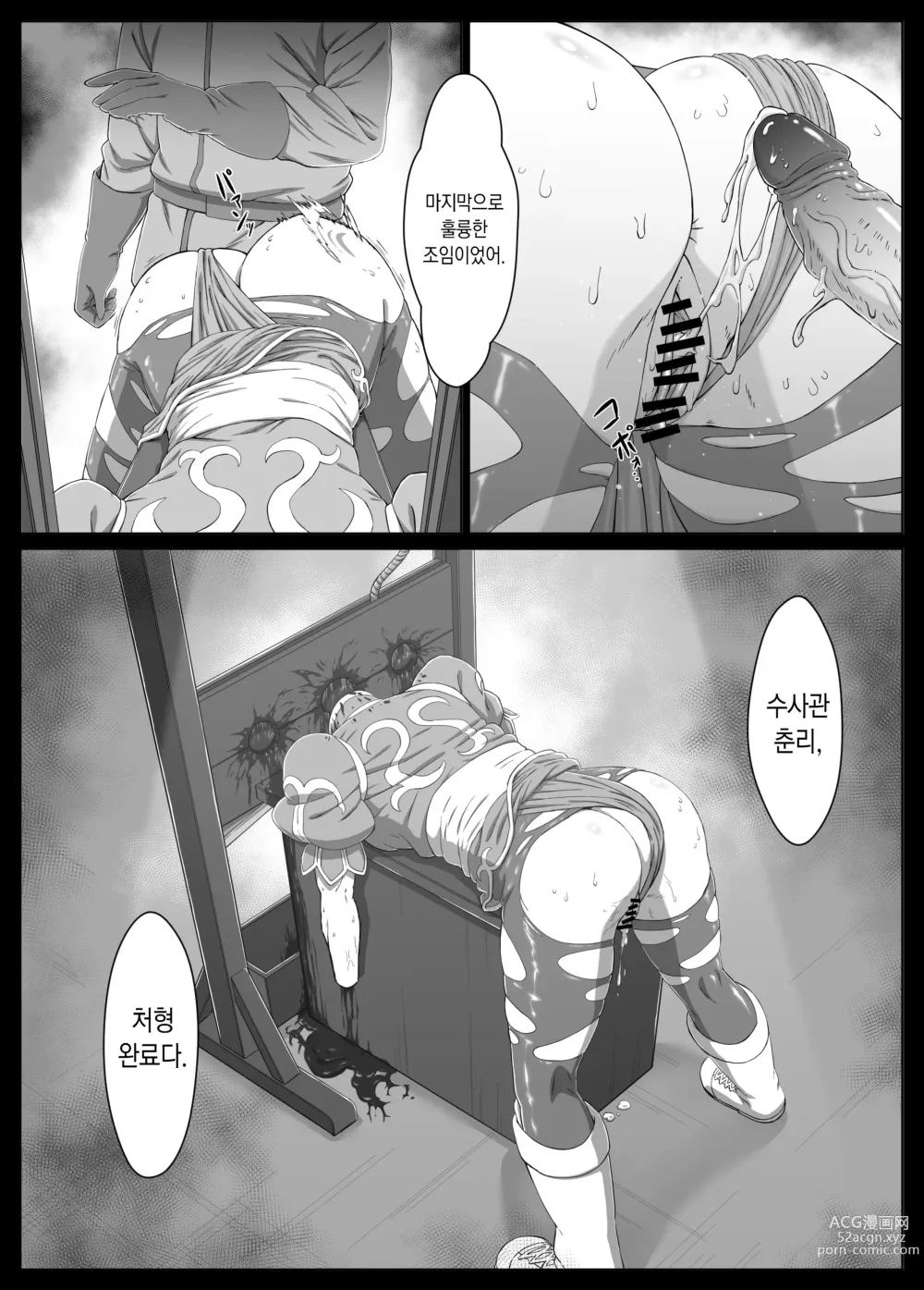 Page 12 of doujinshi 수사관 춘리 섀도우 레이디 제조 편