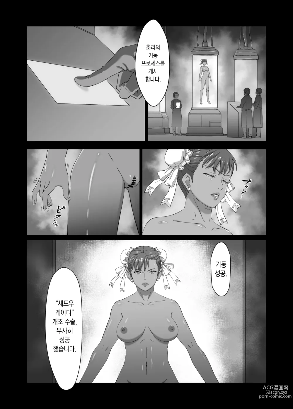 Page 23 of doujinshi 수사관 춘리 섀도우 레이디 제조 편