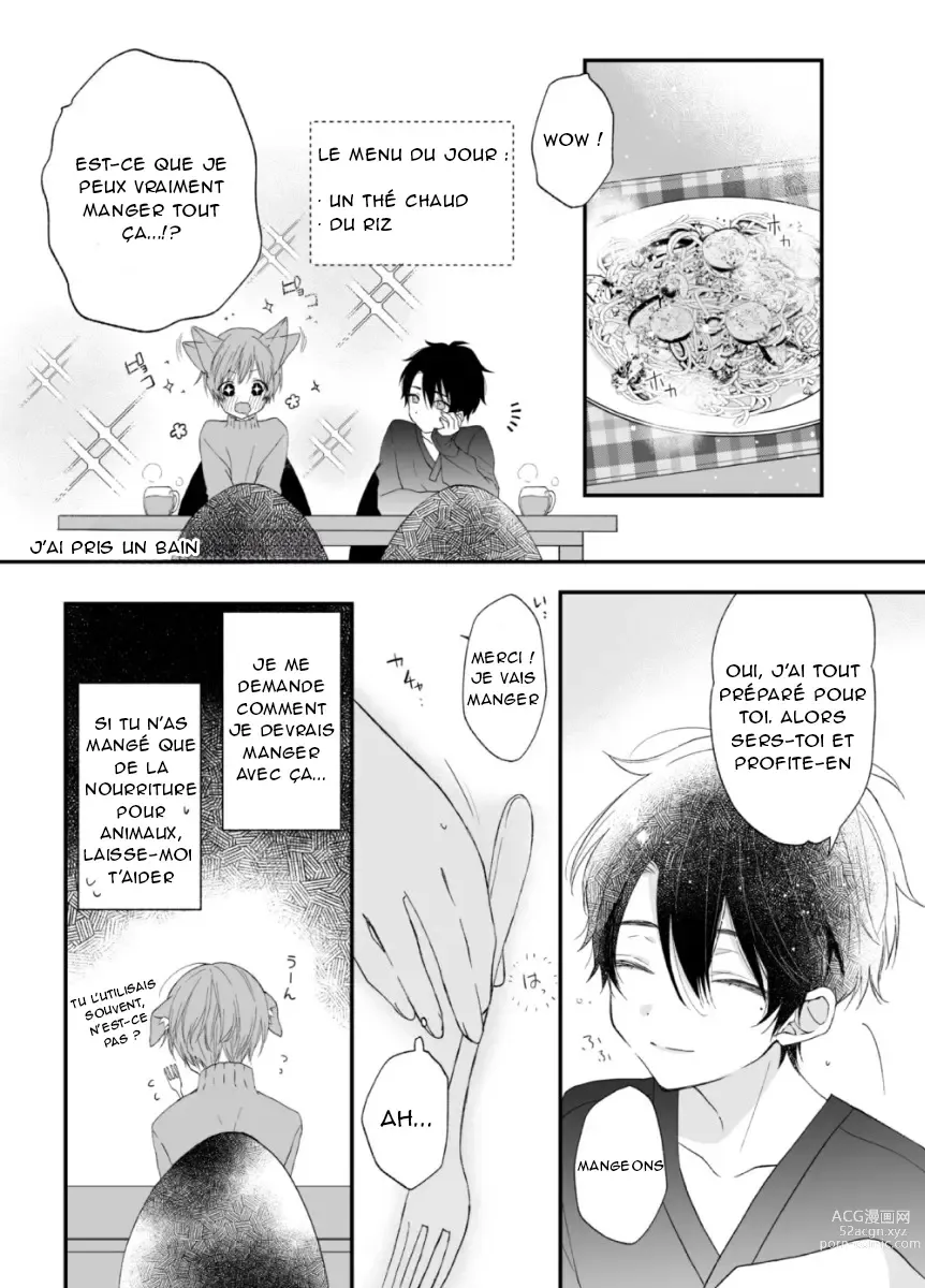 Page 4 of doujinshi Suterareta Kemonohito ga Hirowarete mesuka Choukyou de Pet ni naru hanashi