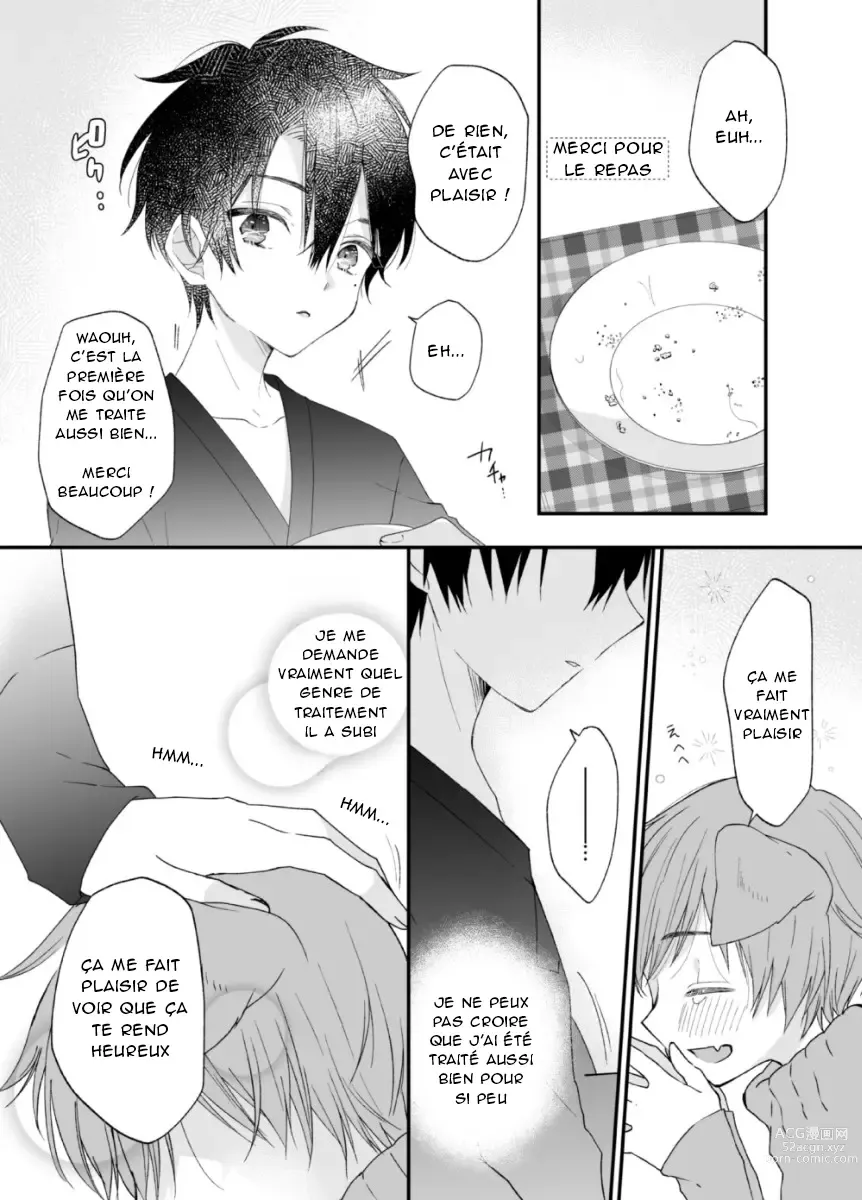 Page 7 of doujinshi Suterareta Kemonohito ga Hirowarete mesuka Choukyou de Pet ni naru hanashi