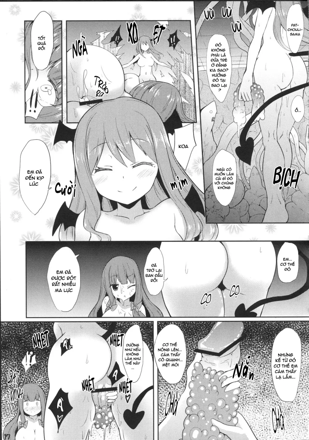 Page 16 of doujinshi Majokko Patchouli-tan Shizuku