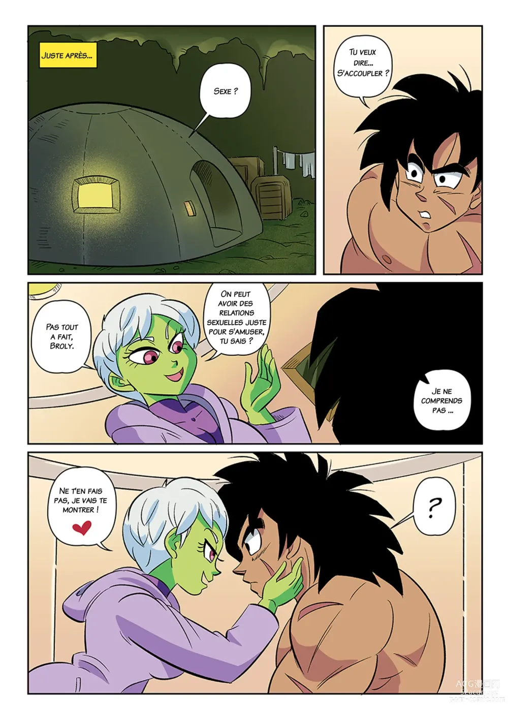 Page 3 of doujinshi Broly X cheelai