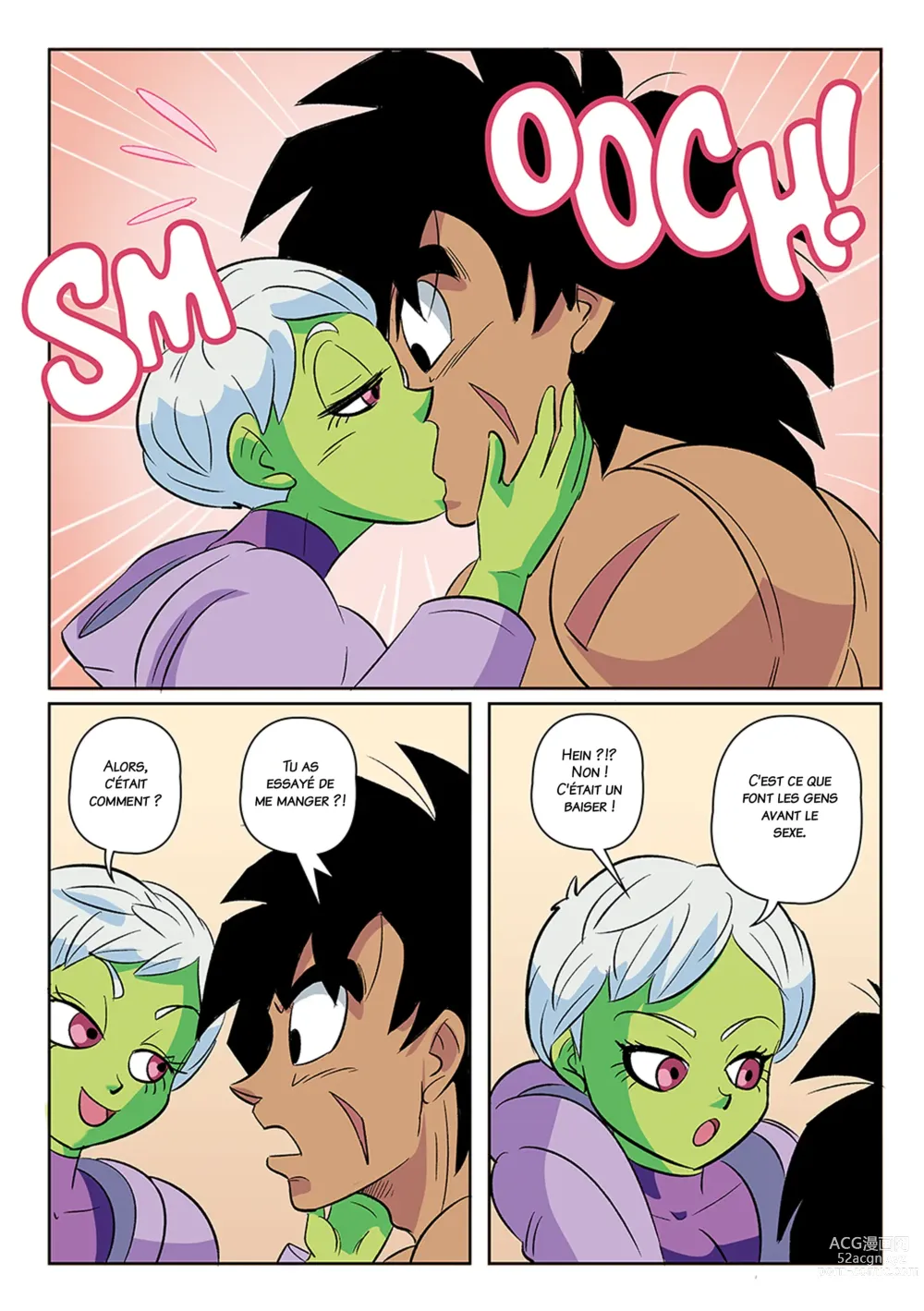 Page 4 of doujinshi Broly X cheelai