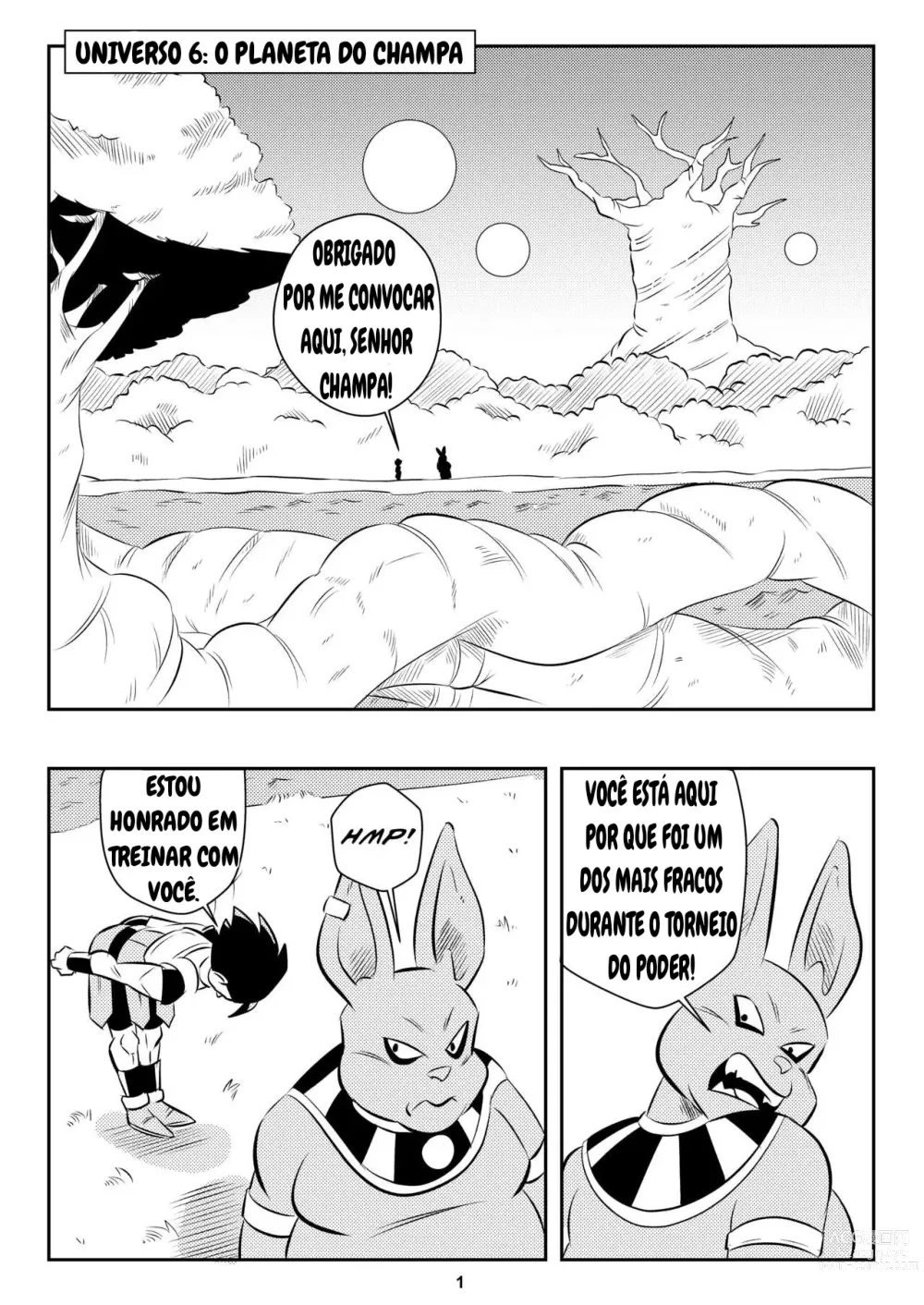 Page 2 of doujinshi Heavenly Training